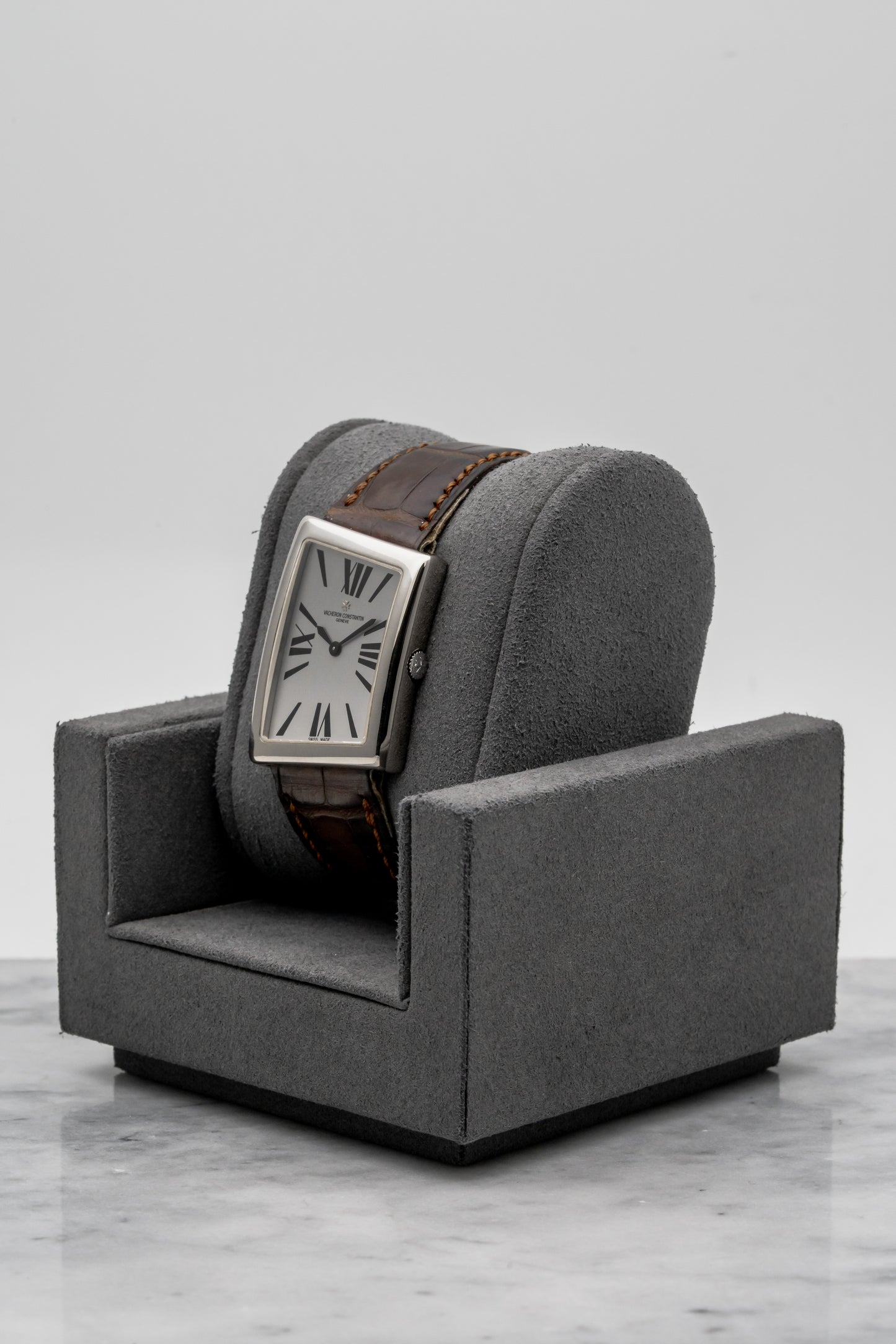 Vacheron Constantin 1972 Asymmetric 37010G, Silver Dial