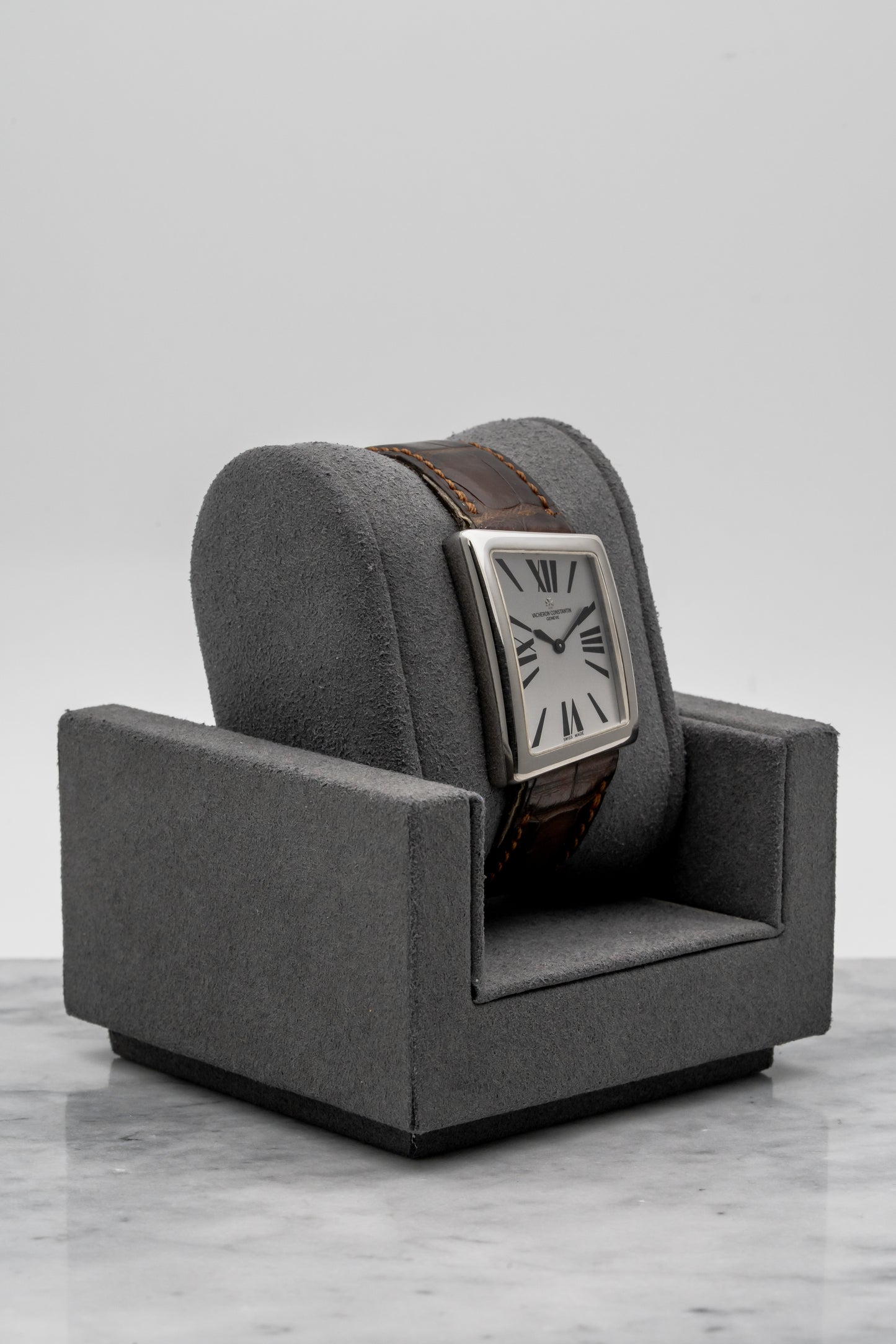 Vacheron Constantin 1972 Asymmetric 37010G, Silver Dial