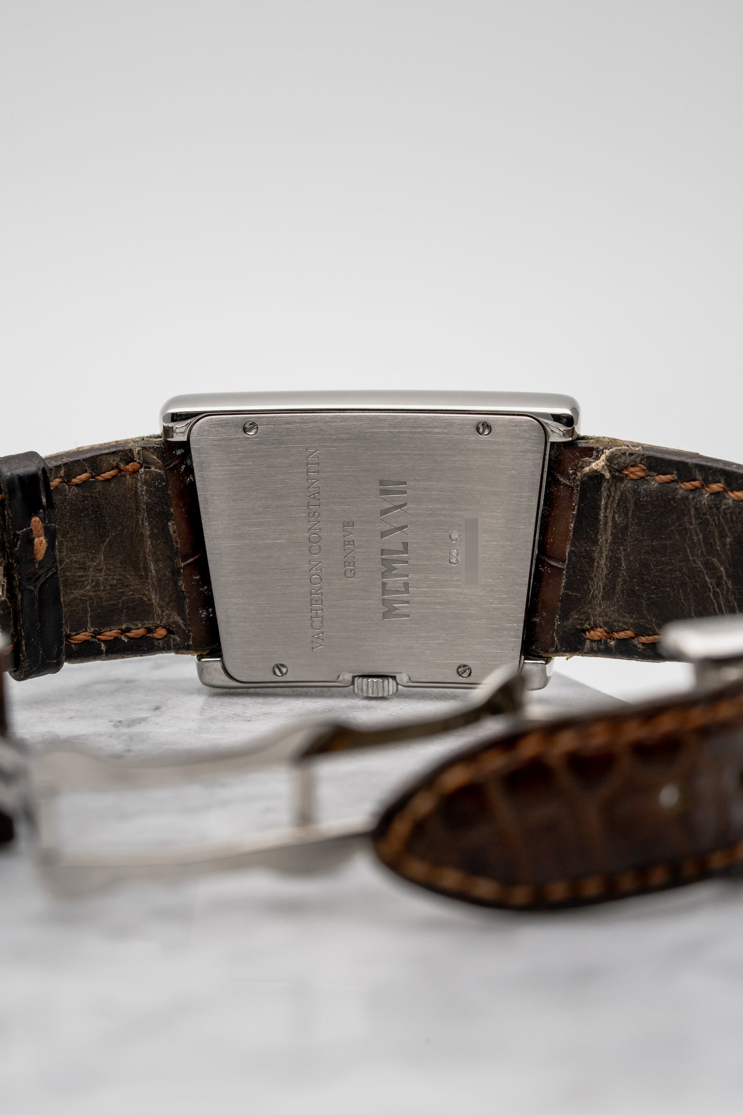 Vacheron Constantin 1972 Asymmetric 37010G, Silver Dial