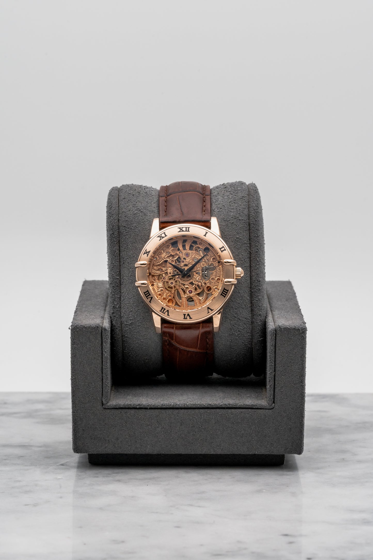Omega Constellation Manhattan Skeleton Limited Edition 1982.60.01 Skeleton Dial, Rose Gold