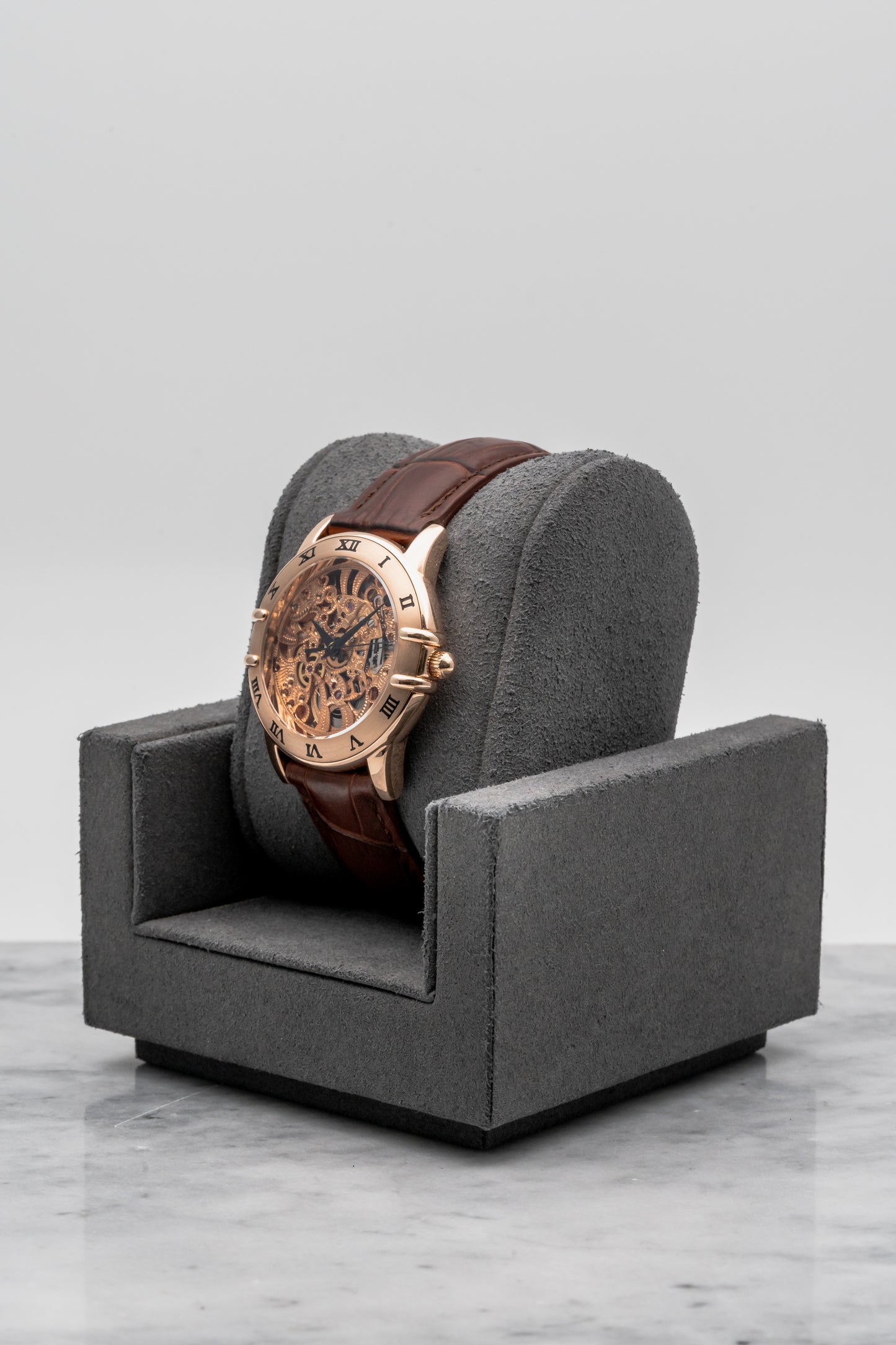 Omega Constellation Manhattan Skeleton Limited Edition 1982.60.01 Skeleton Dial, Rose Gold
