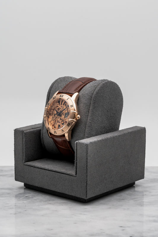Omega Constellation Manhattan Skeleton Limited Edition 1982.60.01 Skeleton Dial, Rose Gold