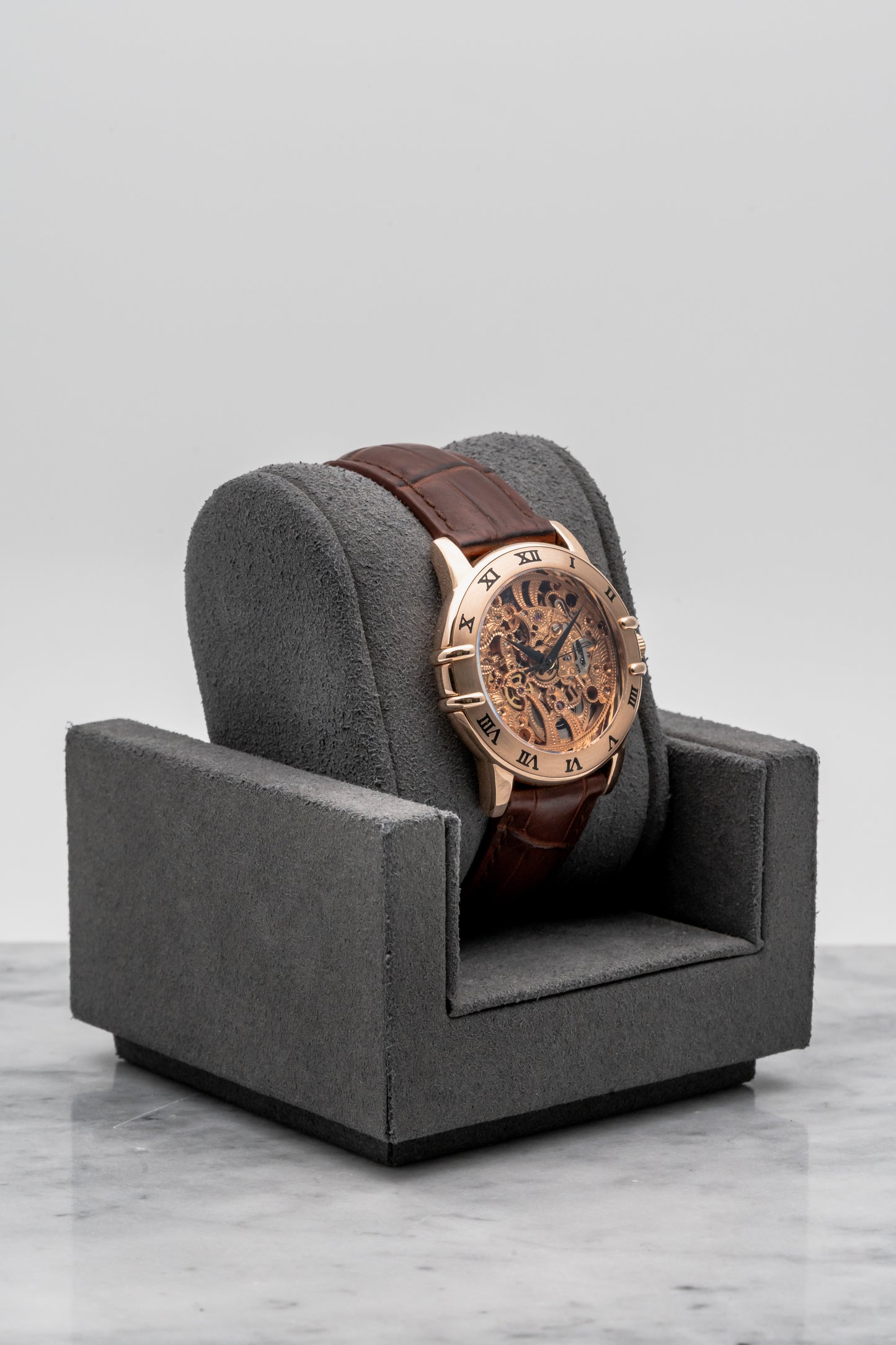Omega Constellation Manhattan Skeleton Limited Edition 1982.60.01 Skeleton Dial, Rose Gold