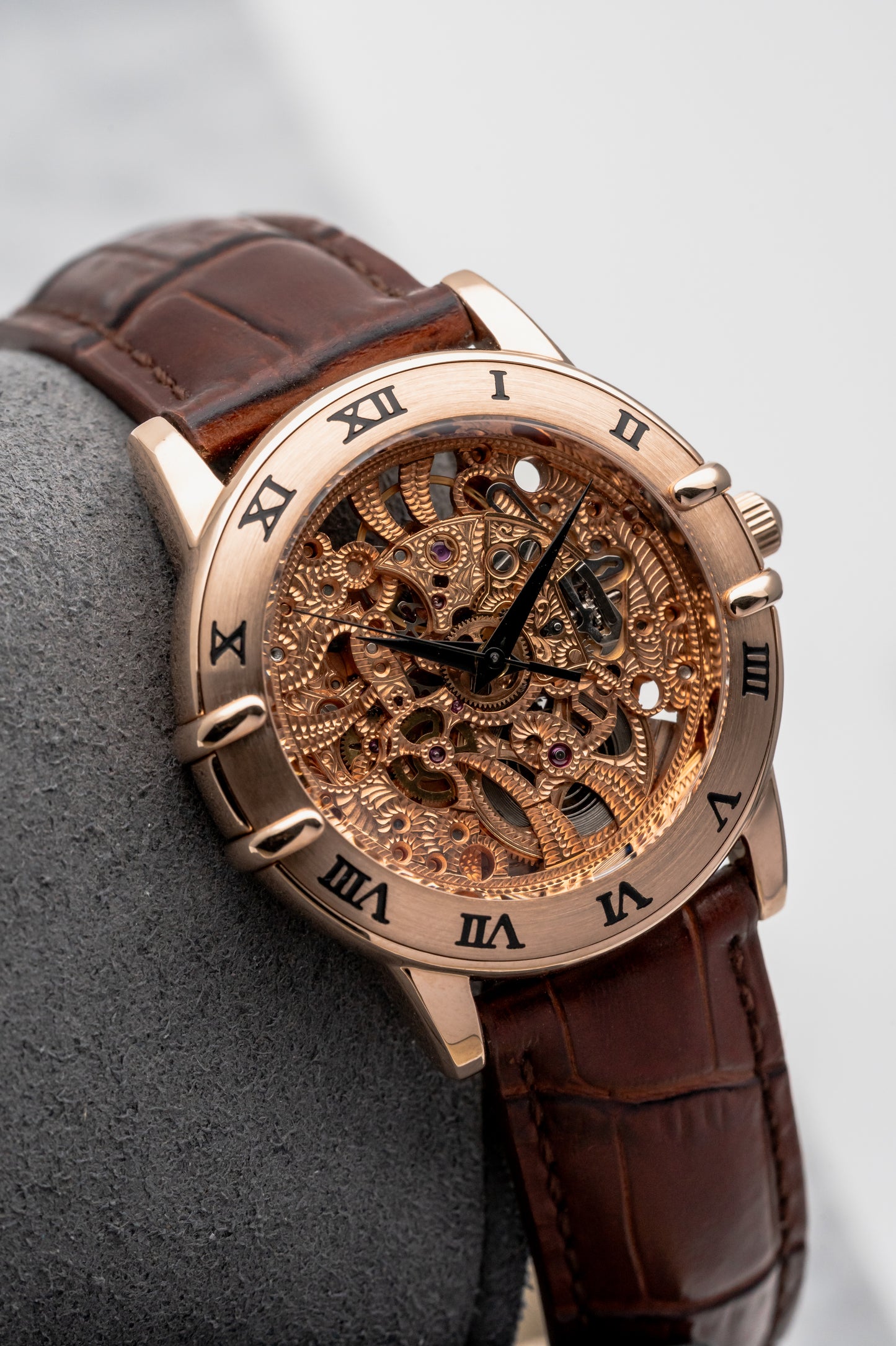 Omega Constellation Manhattan Skeleton Limited Edition 1982.60.01 Skeleton Dial, Rose Gold