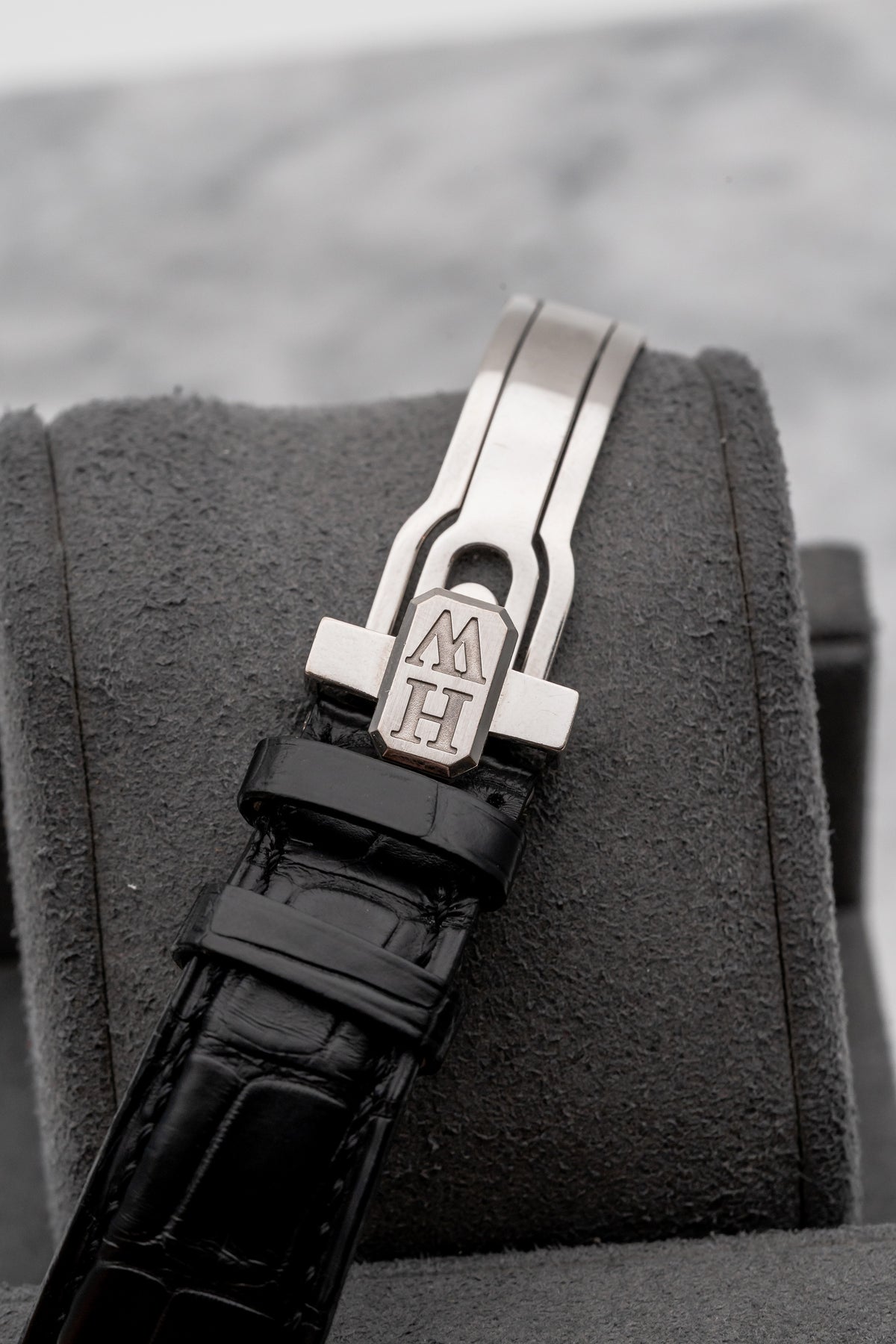 Harry Winston Premier 200-MASR37W Blue MOP Dial