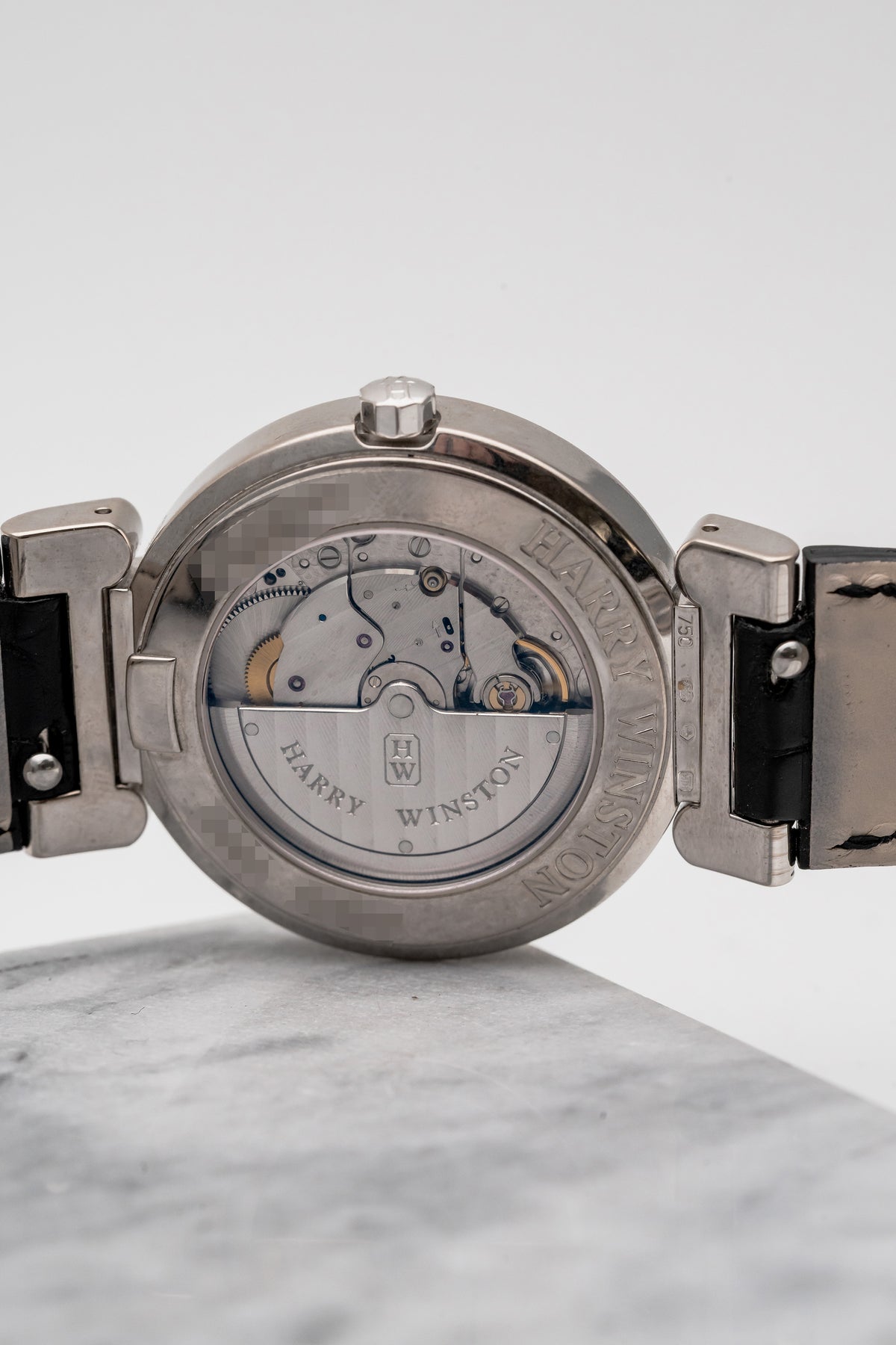 Harry Winston Premier 200-MASR37W Blue MOP Dial