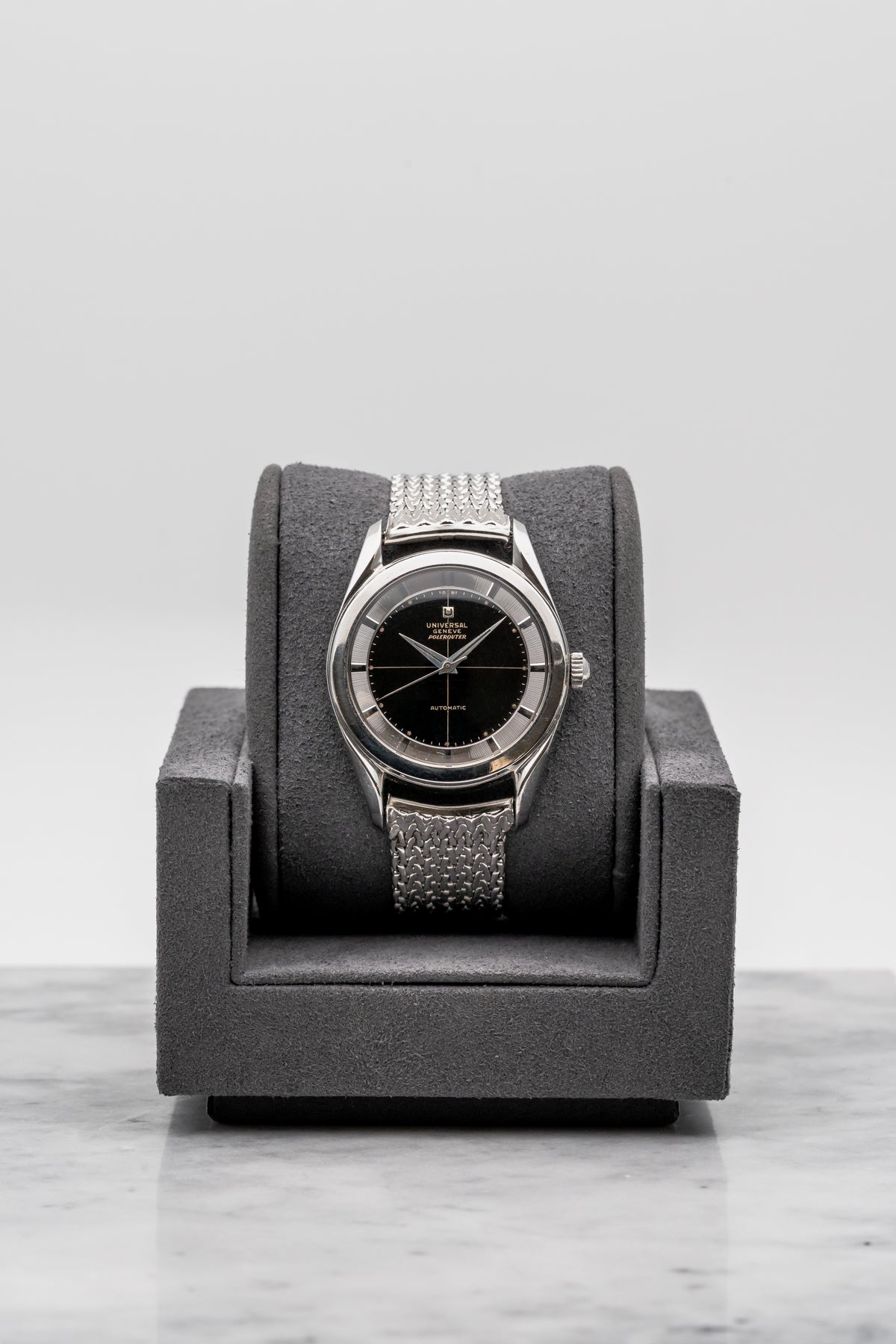 Universal Genève Polerouter Automatic 202174 Black Dial