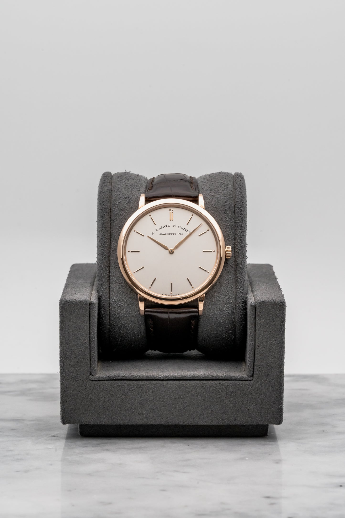 A. Lange & Söhne Saxonia 211.032 Silver Dial