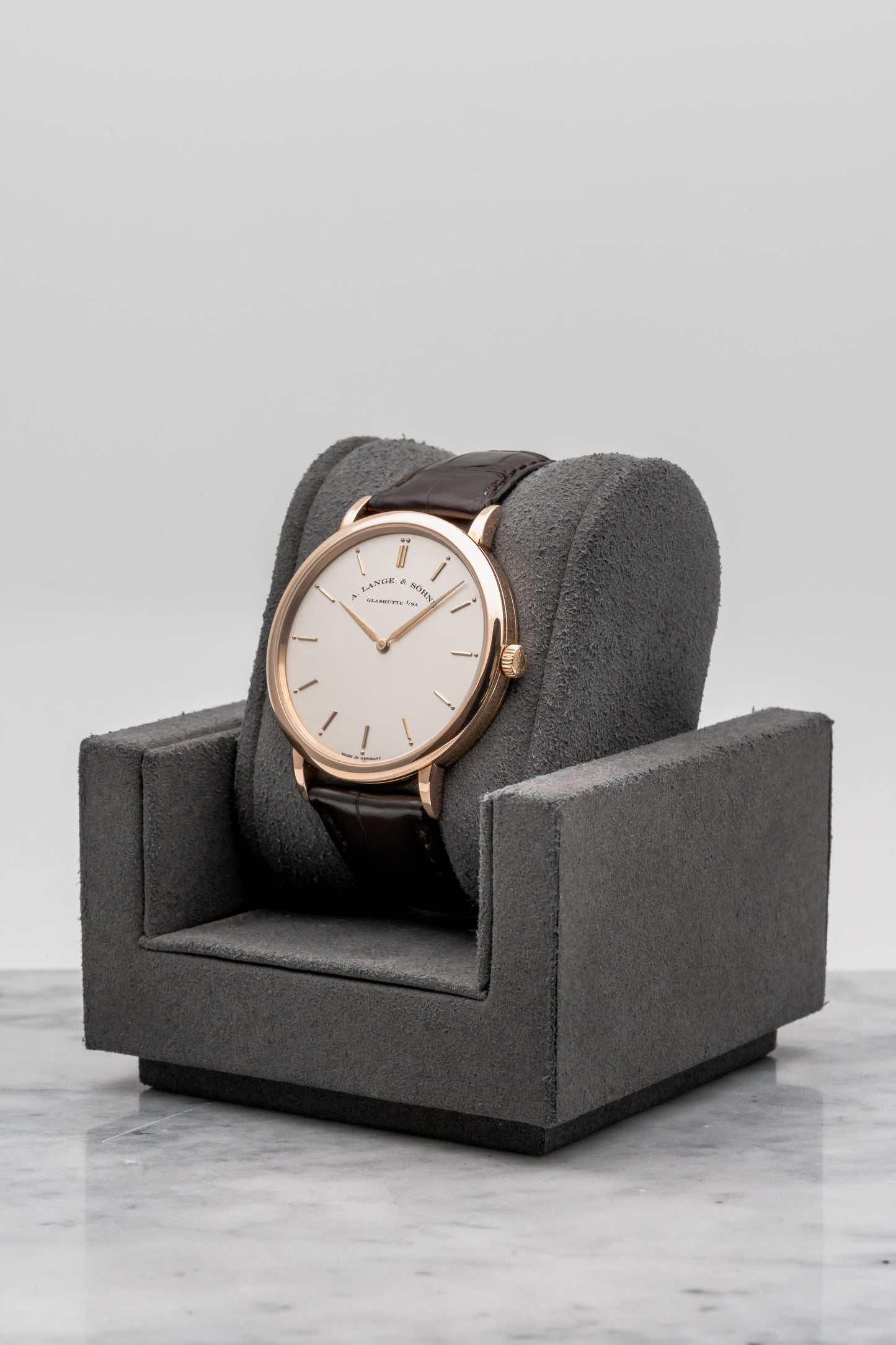 A. Lange & Söhne Saxonia 211.032 Silver Dial