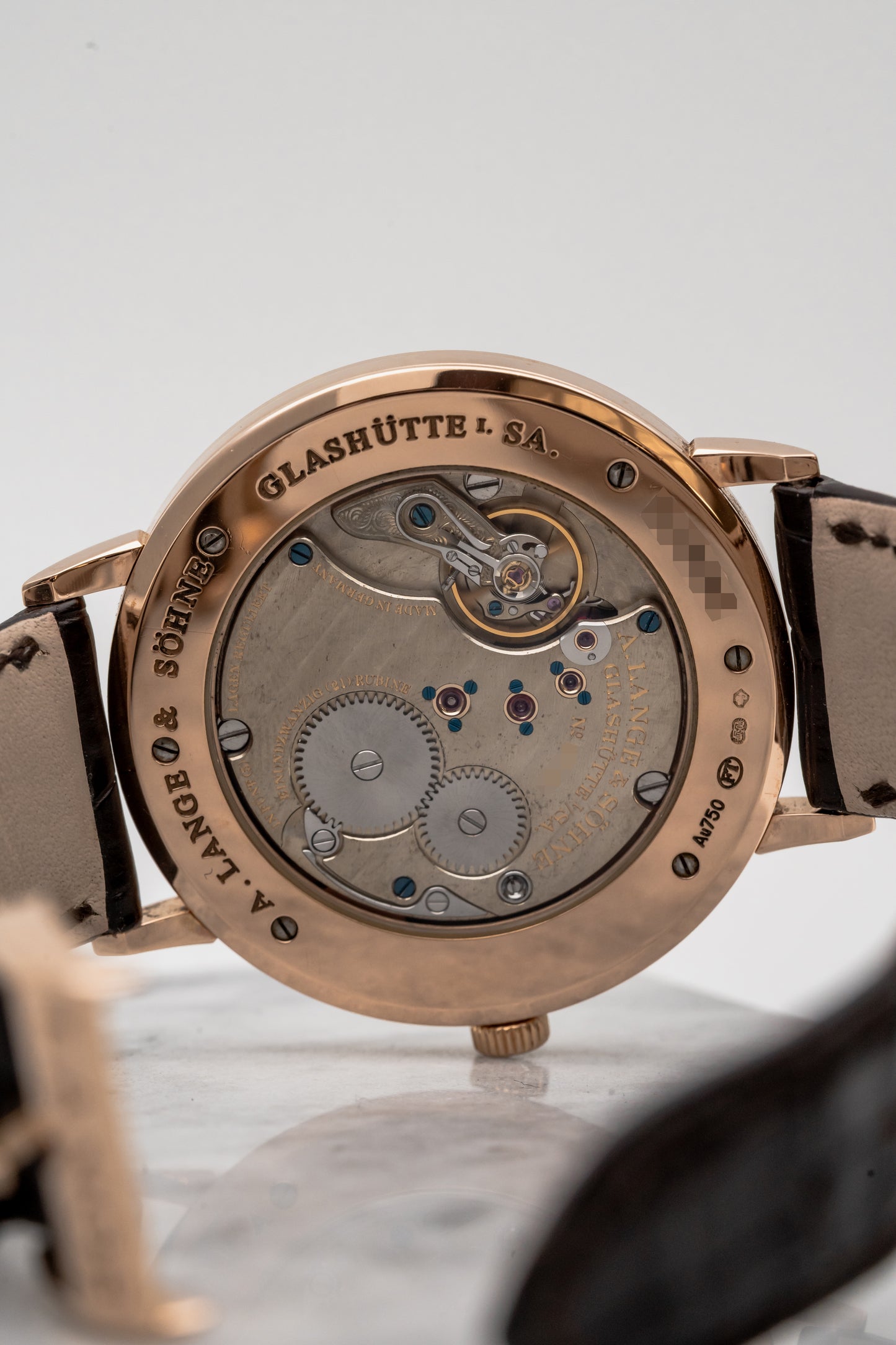 A. Lange & Söhne Saxonia 211.032 Silver Dial