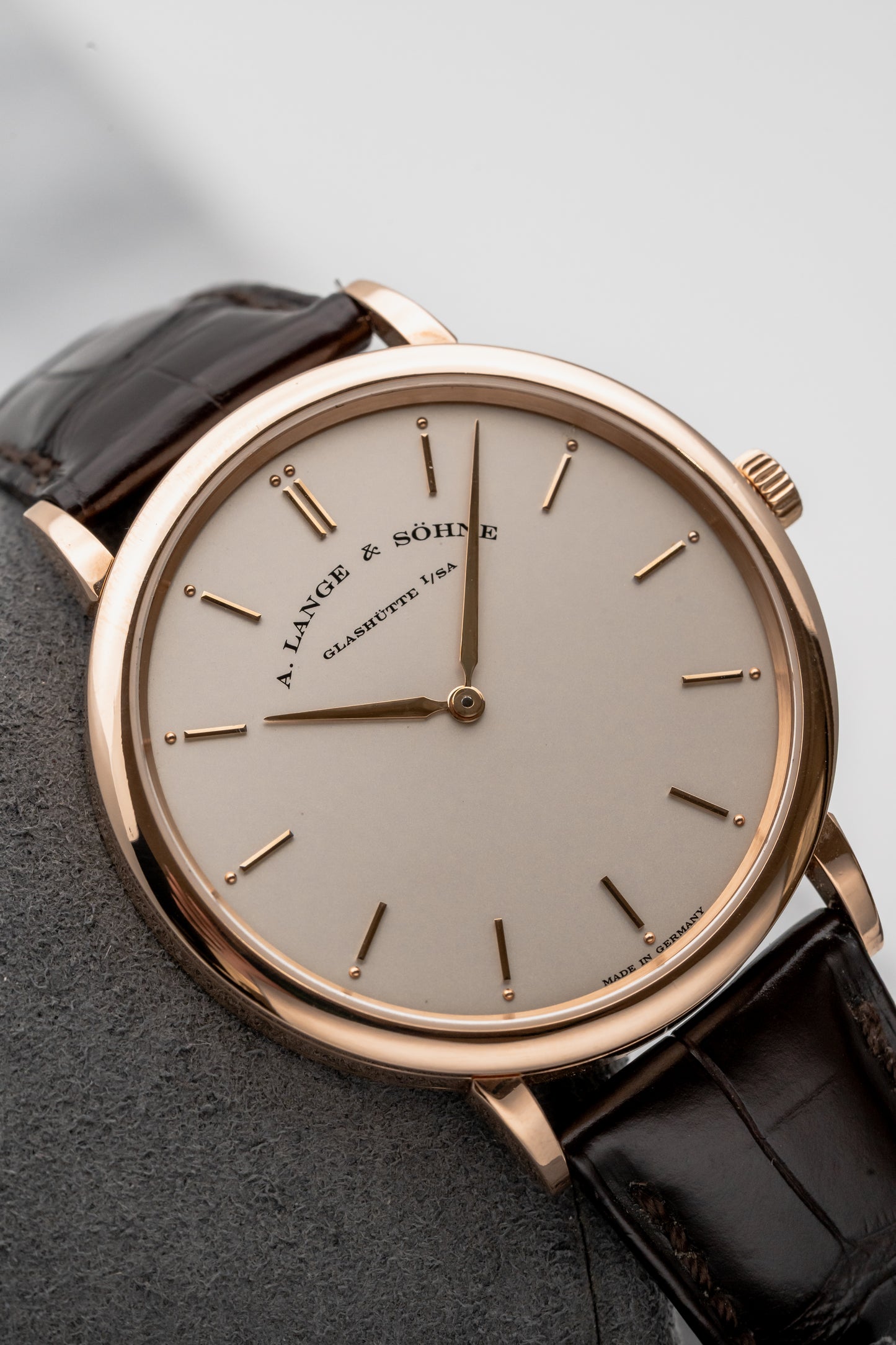 A. Lange & Söhne Saxonia 211.032 Silver Dial