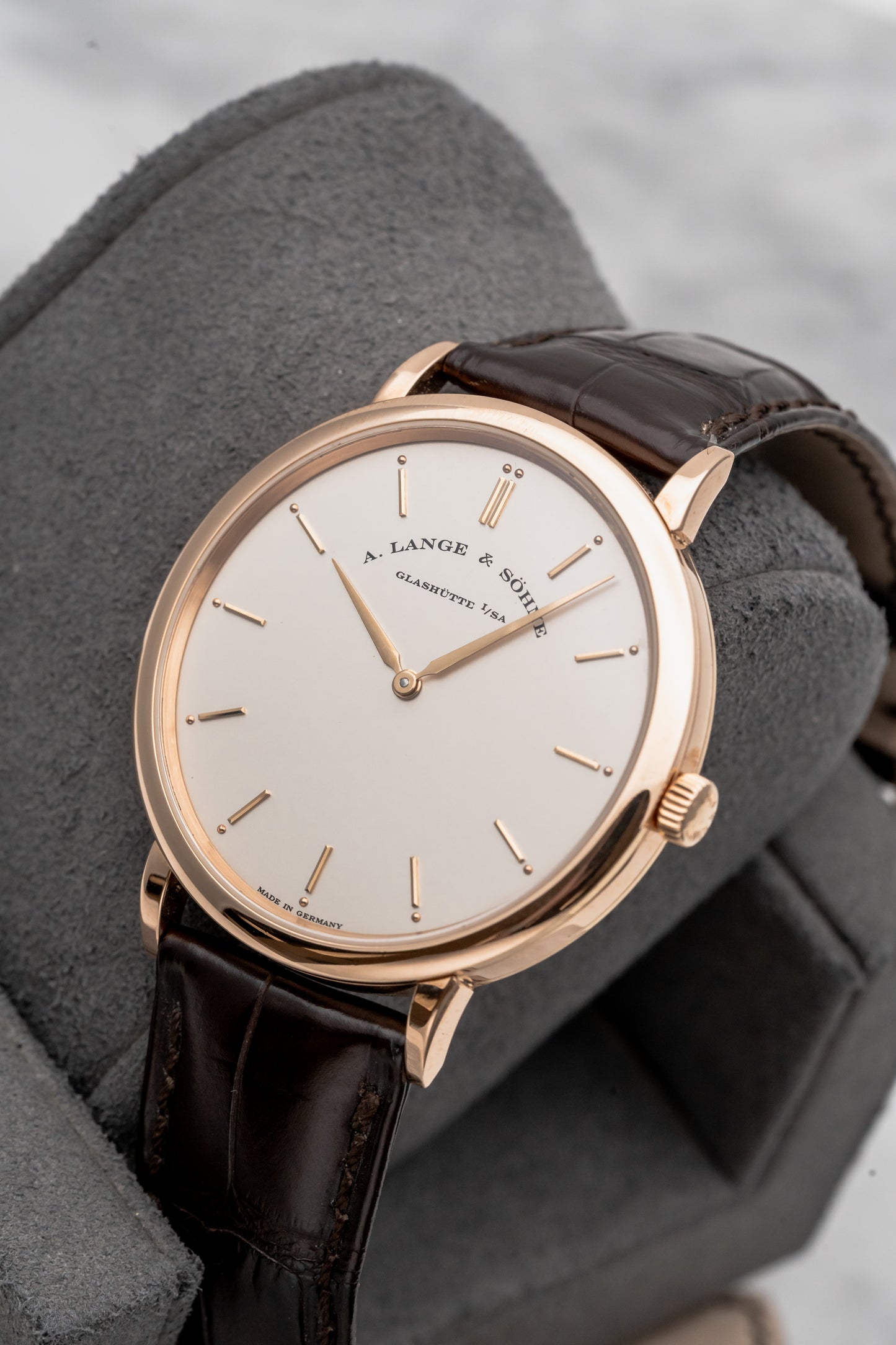 A. Lange & Söhne Saxonia 211.032 Silver Dial