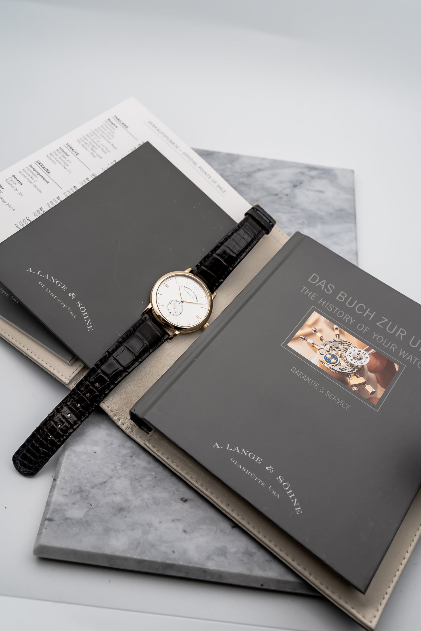 A. Lange & Söhne Saxonia 215.021, Silver Dial