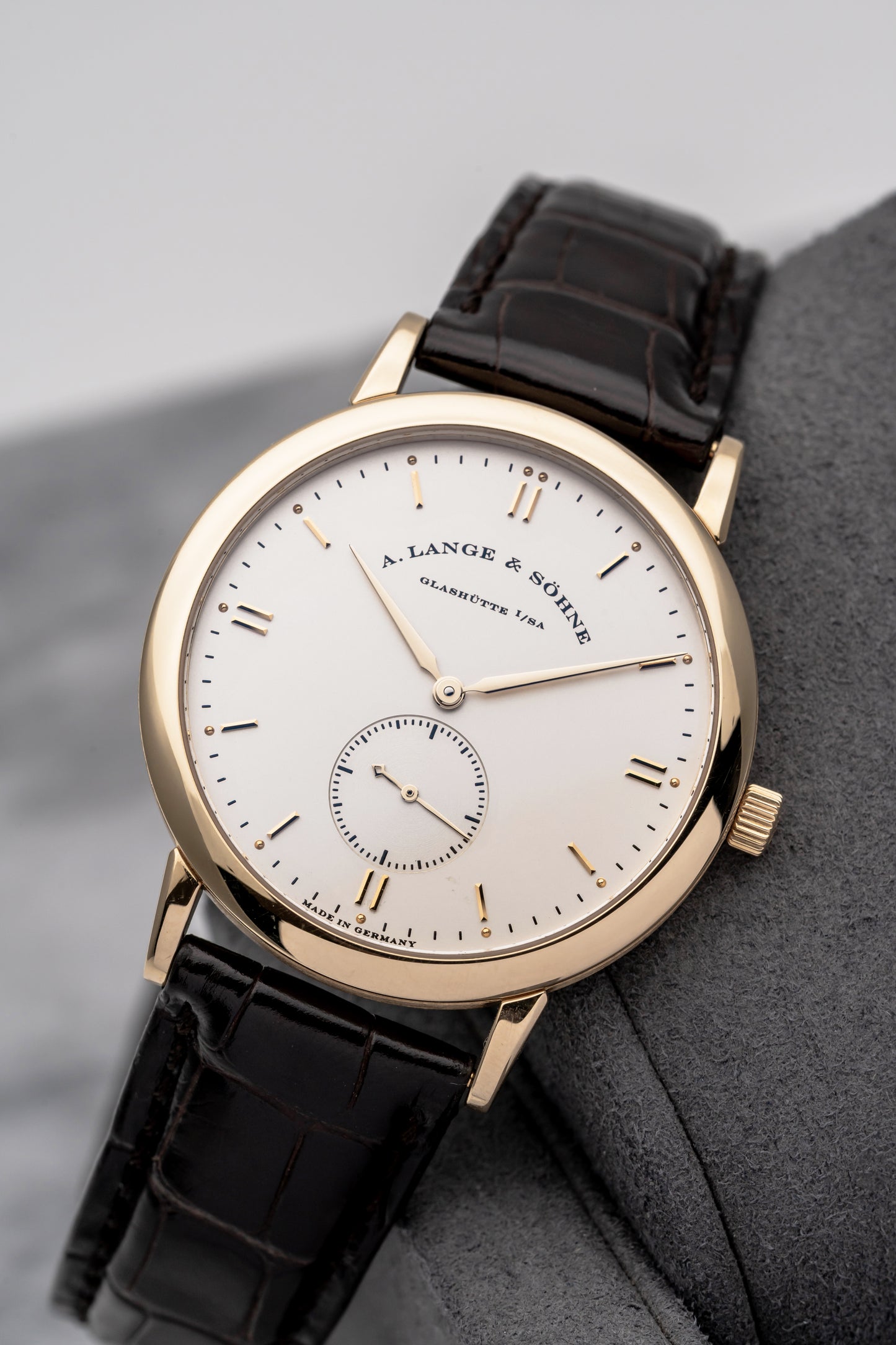 A. Lange & Söhne Saxonia 215.021, Silver Dial