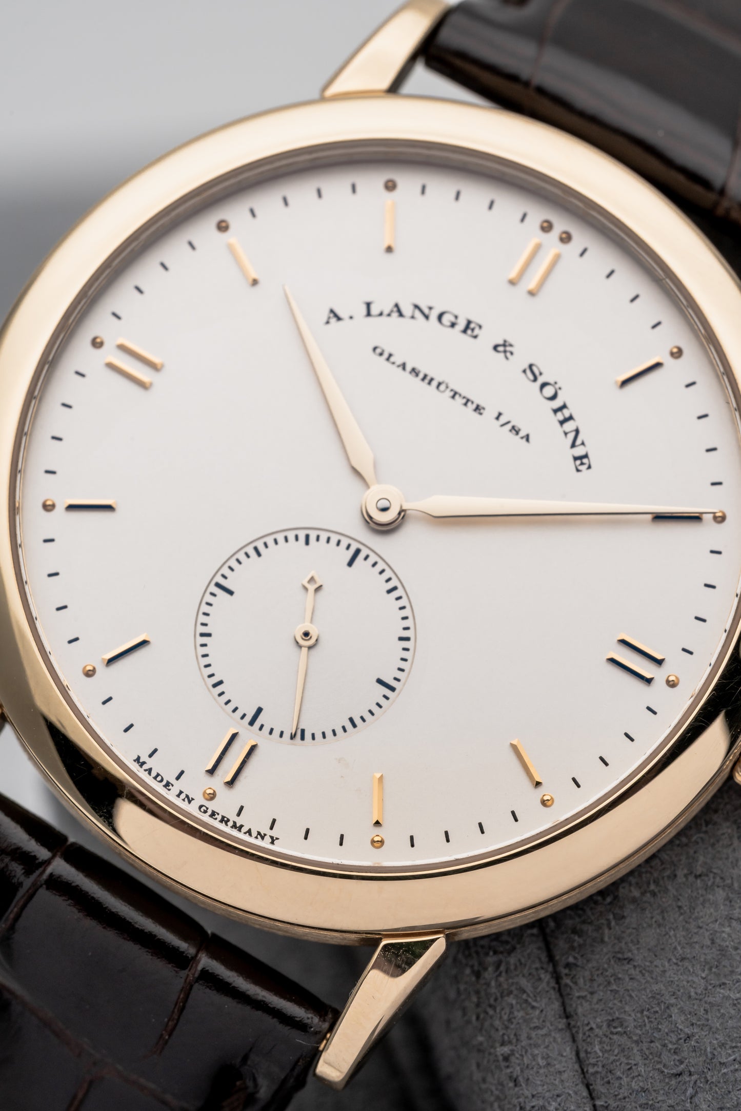 A. Lange & Söhne Saxonia 215.021, Silver Dial