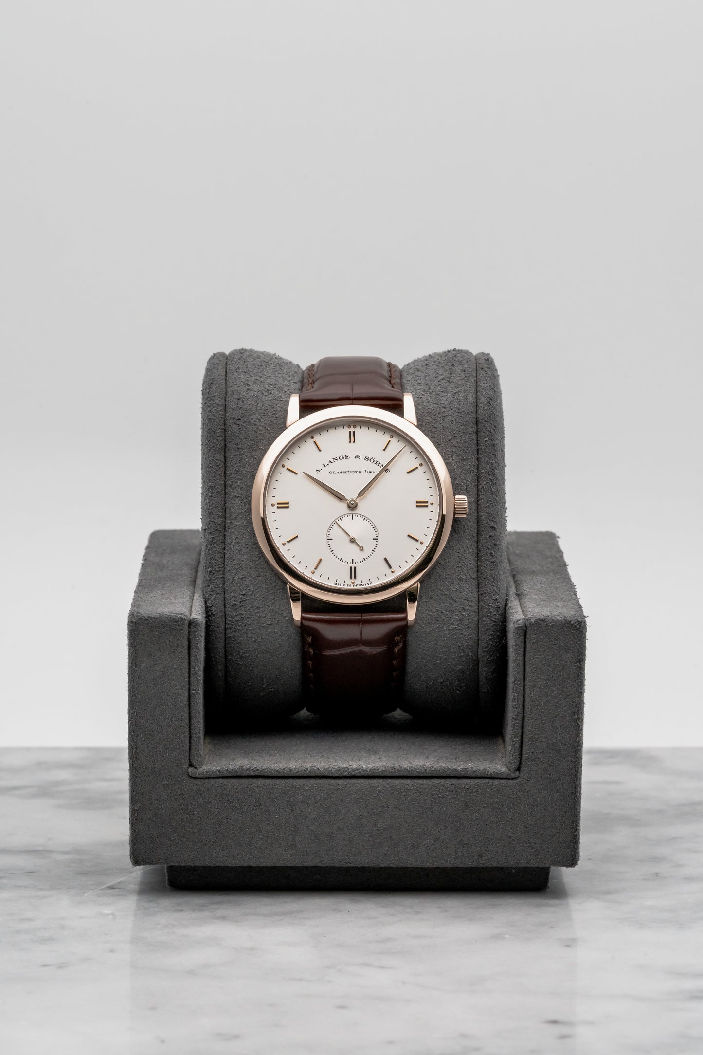 A. Lange & Söhne Saxonia 215.032 Silver Dial