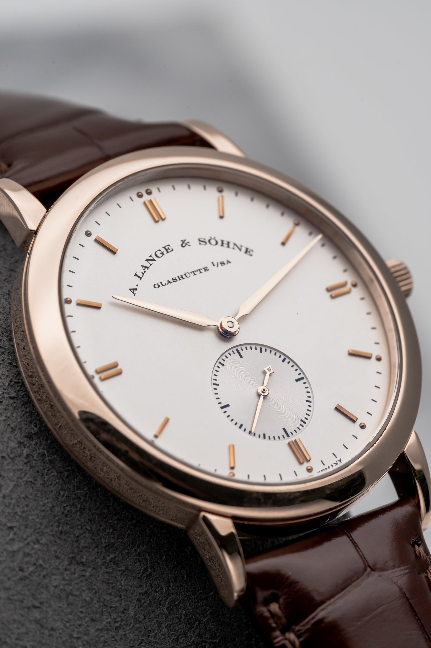 A. Lange & Söhne Saxonia 215.032 Silver Dial