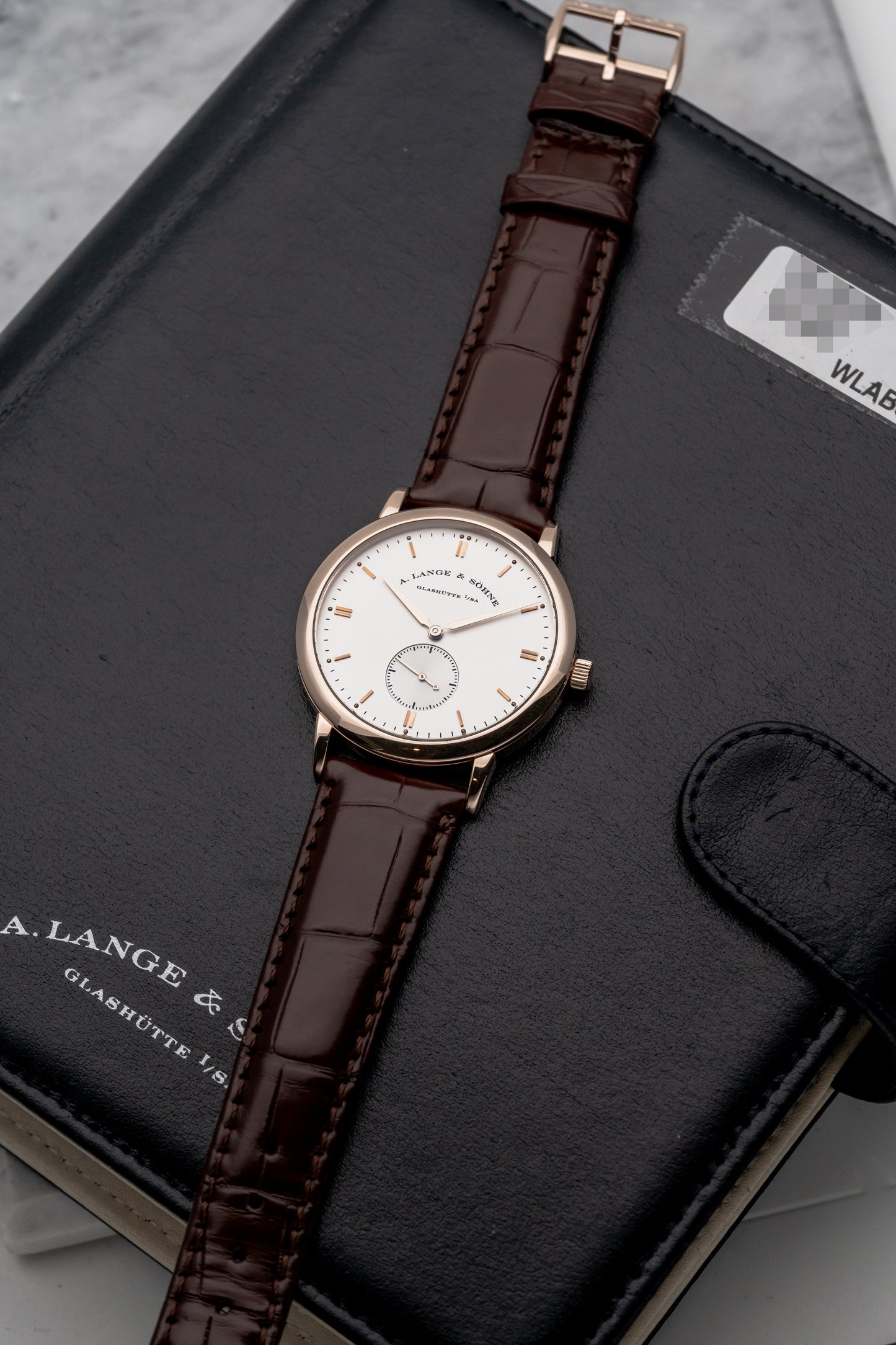 A. Lange & Söhne Saxonia 215.032 Silver Dial