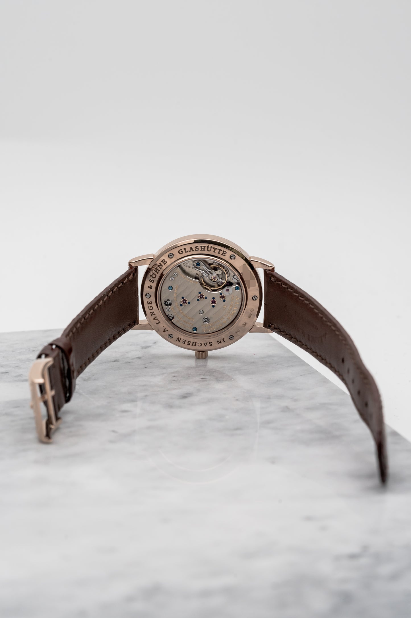 A. Lange & Söhne Saxonia 215.032 Silver Dial