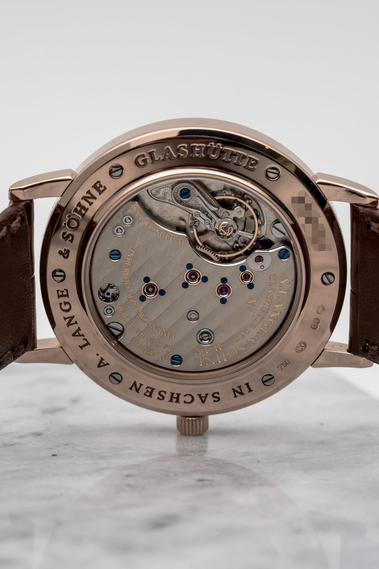 A. Lange & Söhne Saxonia 215.032 Silver Dial