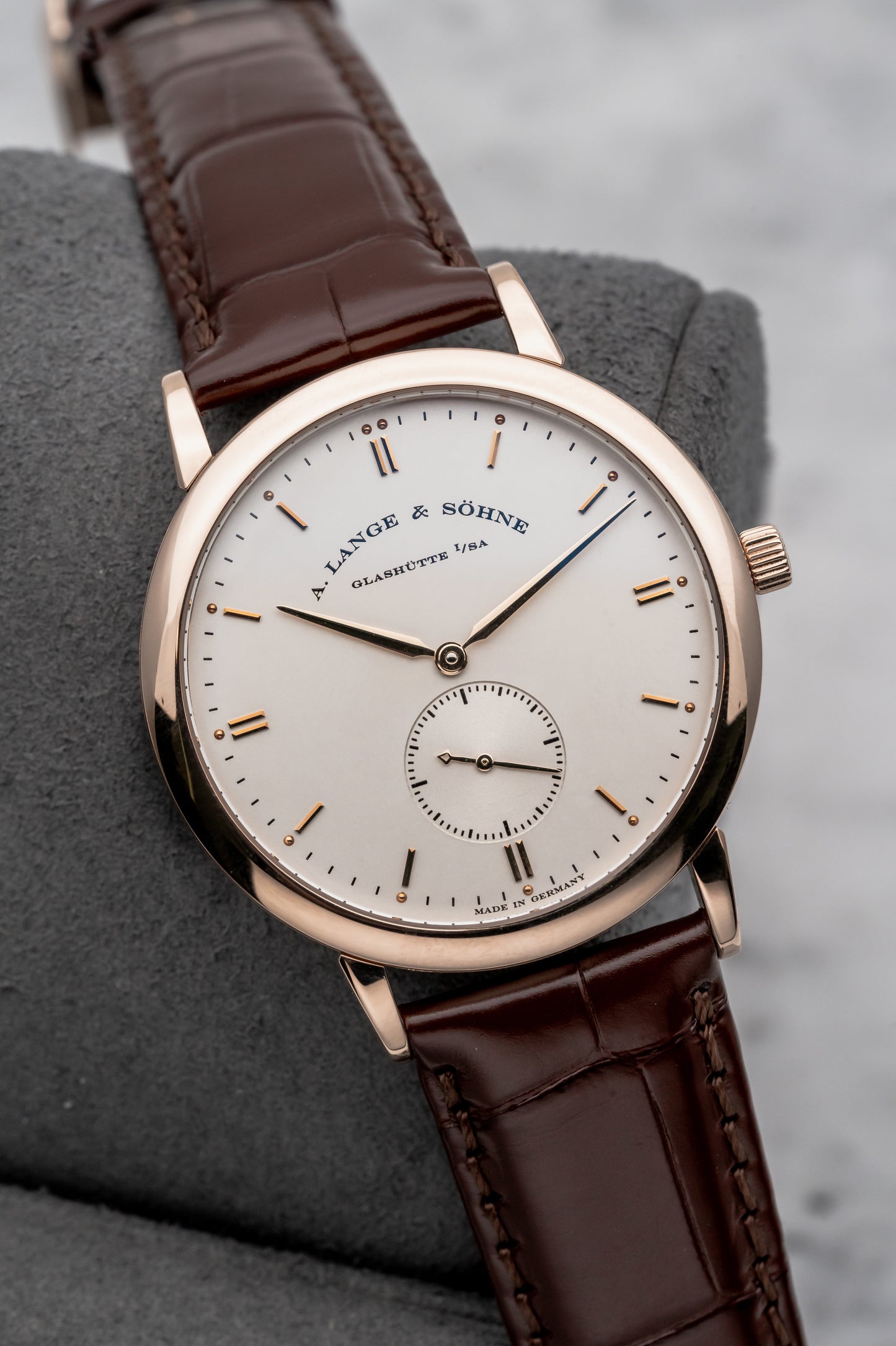 A. Lange & Söhne Saxonia 215.032 Silver Dial