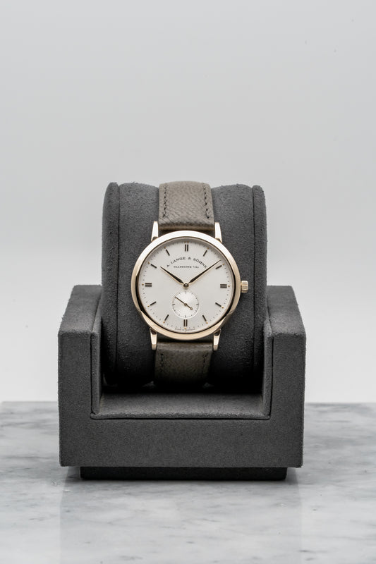 A. Lange & Söhne Saxonia 216.032 Rose Gold, Silver Dial