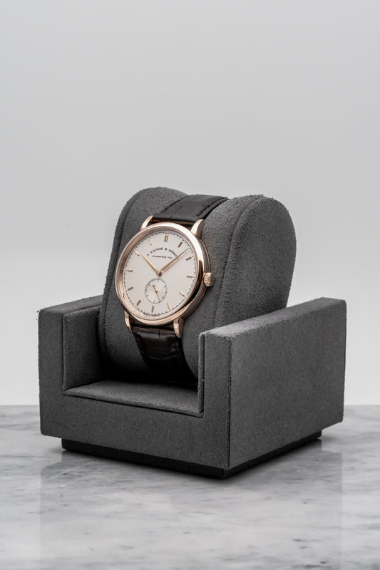 A. Lange & Söhne Saxonia 216.032 Rose Gold, Silver Dial