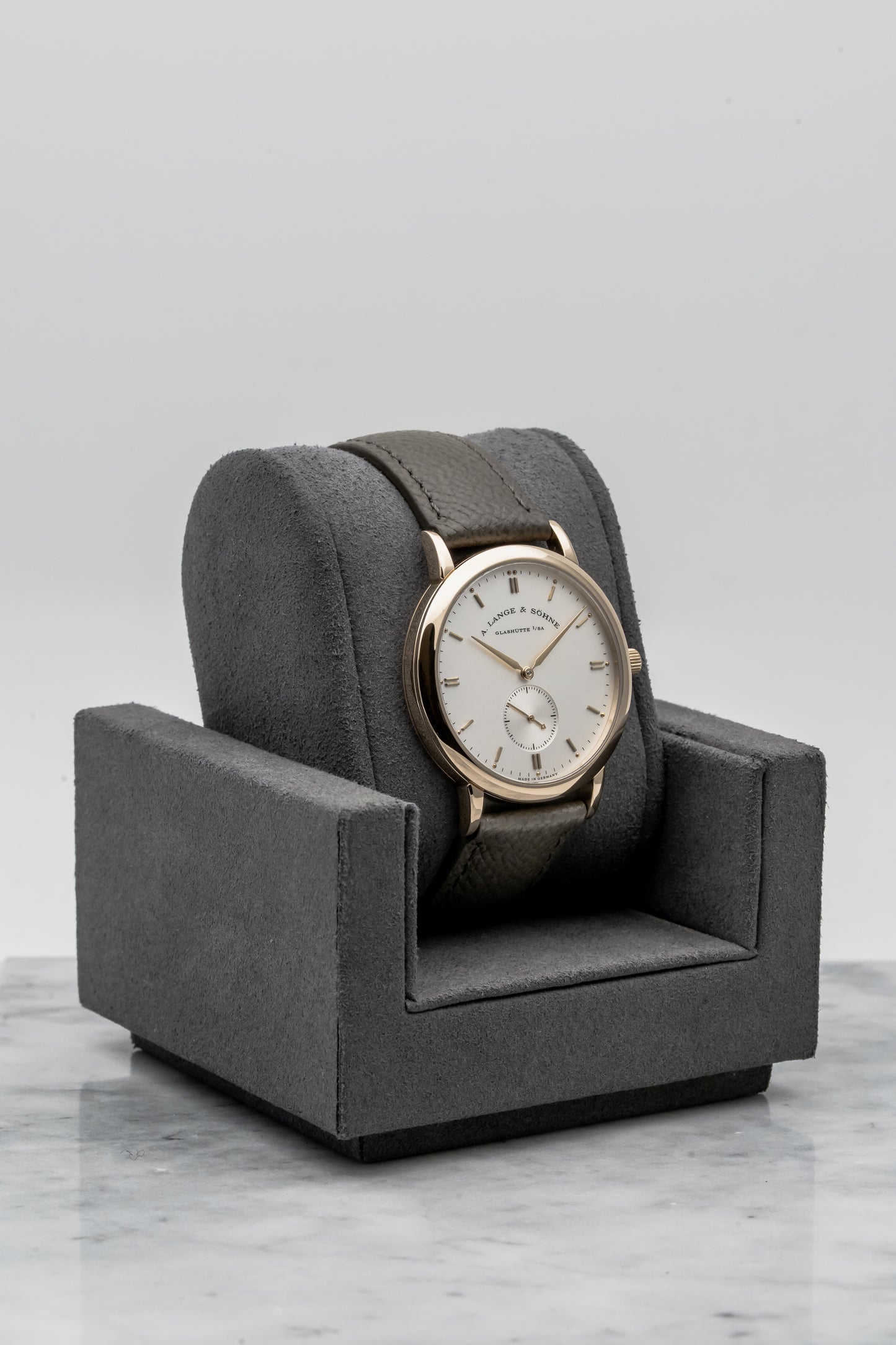 A. Lange & Söhne Saxonia 216.032 Rose Gold, Silver Dial