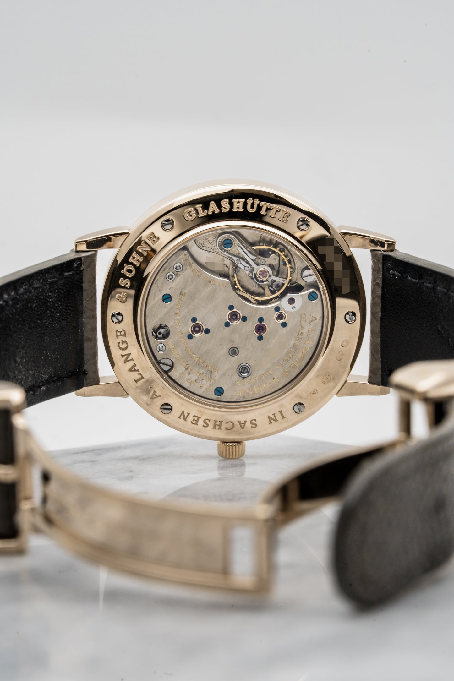 A. Lange & Söhne Saxonia 216.032 Rose Gold, Silver Dial