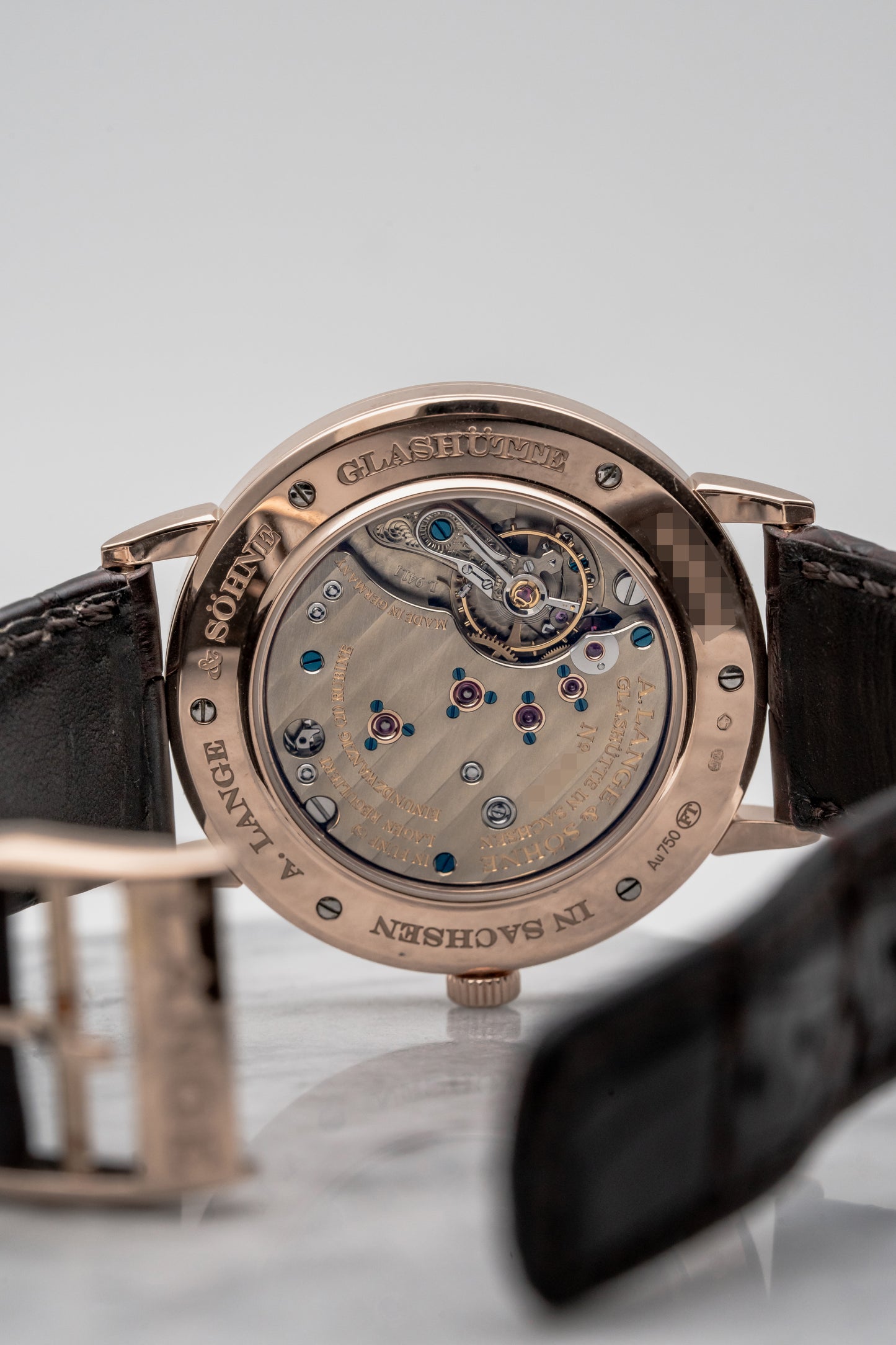 A. Lange & Söhne Saxonia 216.032 Rose Gold, Silver Dial