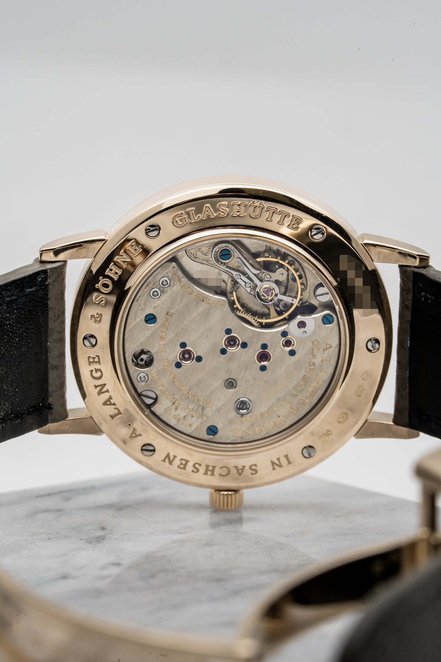 A. Lange & Söhne Saxonia 216.032 Rose Gold, Silver Dial