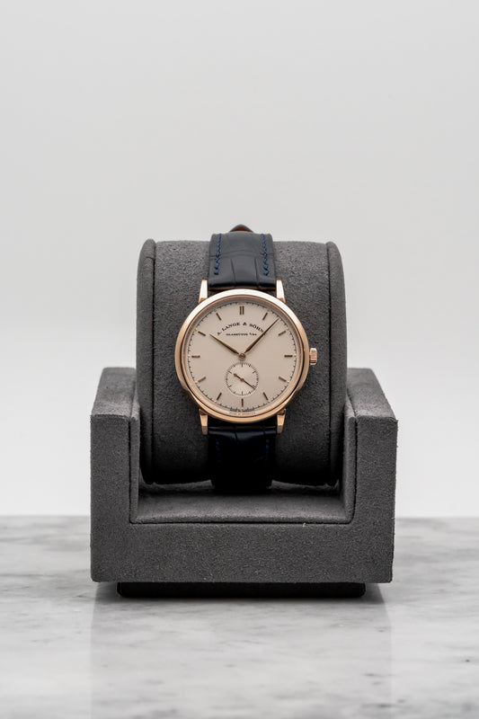 A. Lange & Söhne Saxonia 216.032 Silver Dial