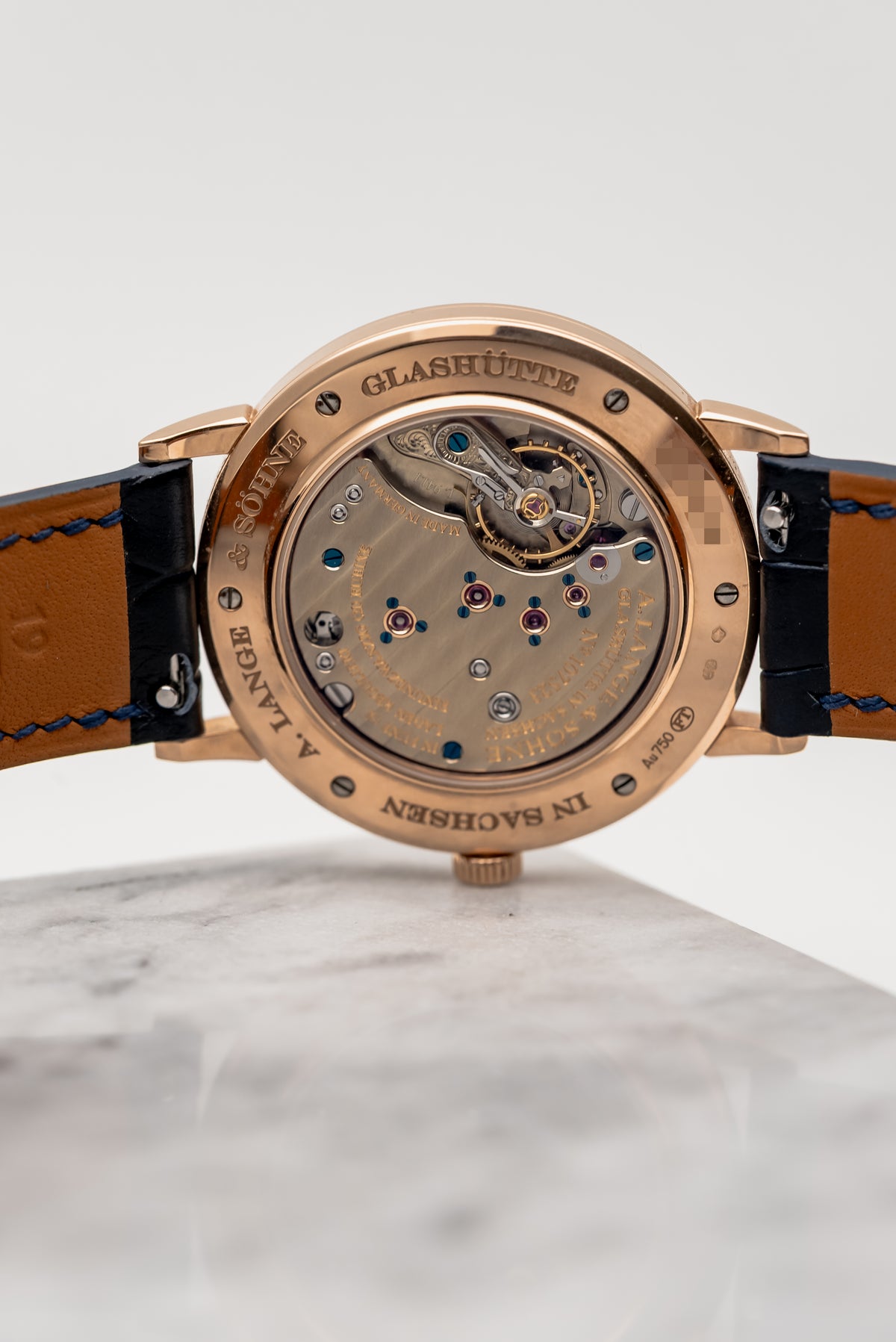 A. Lange & Söhne Saxonia 216.032 Silver Dial