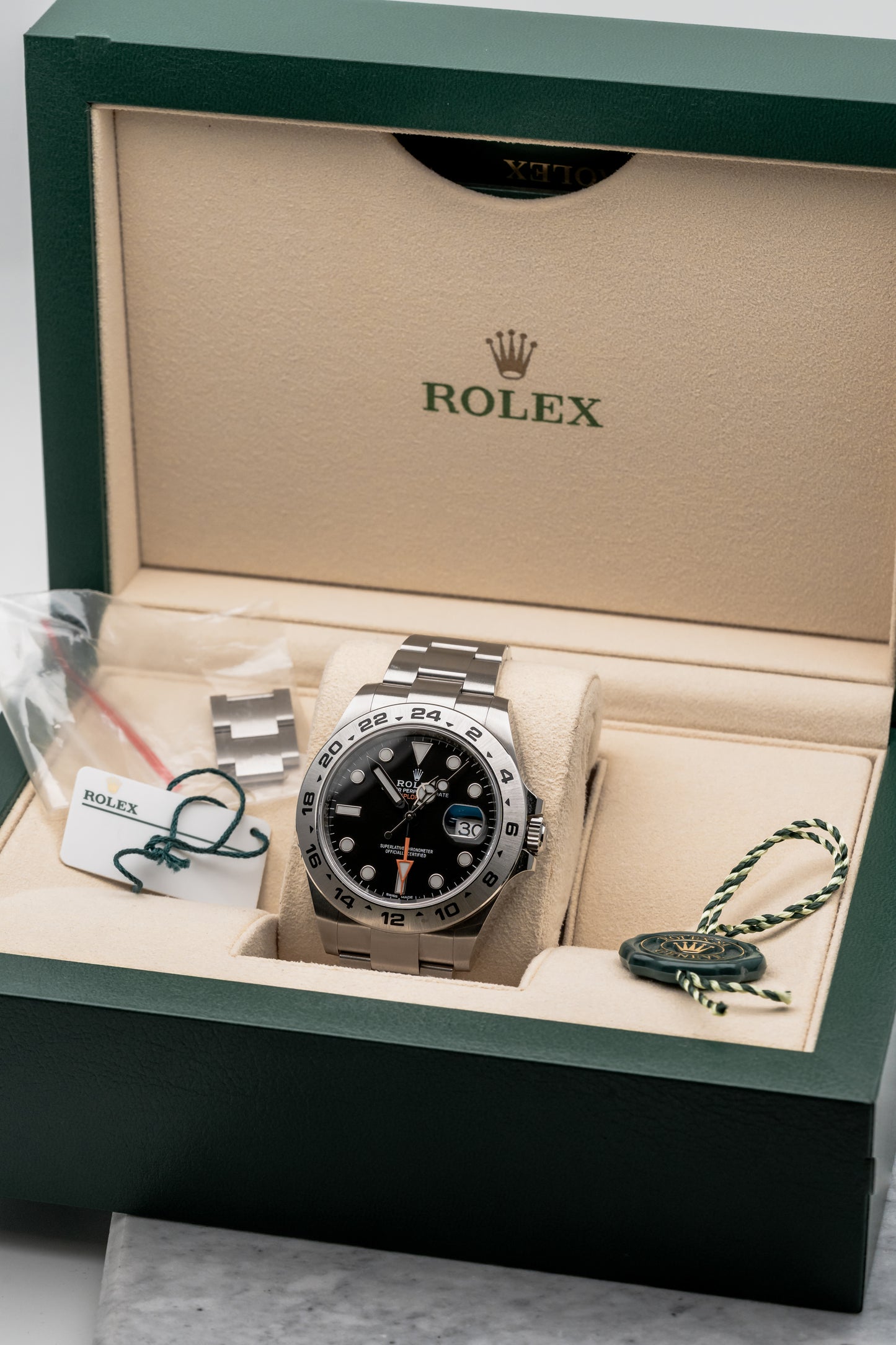 Rolex Explorer II 216570 Black