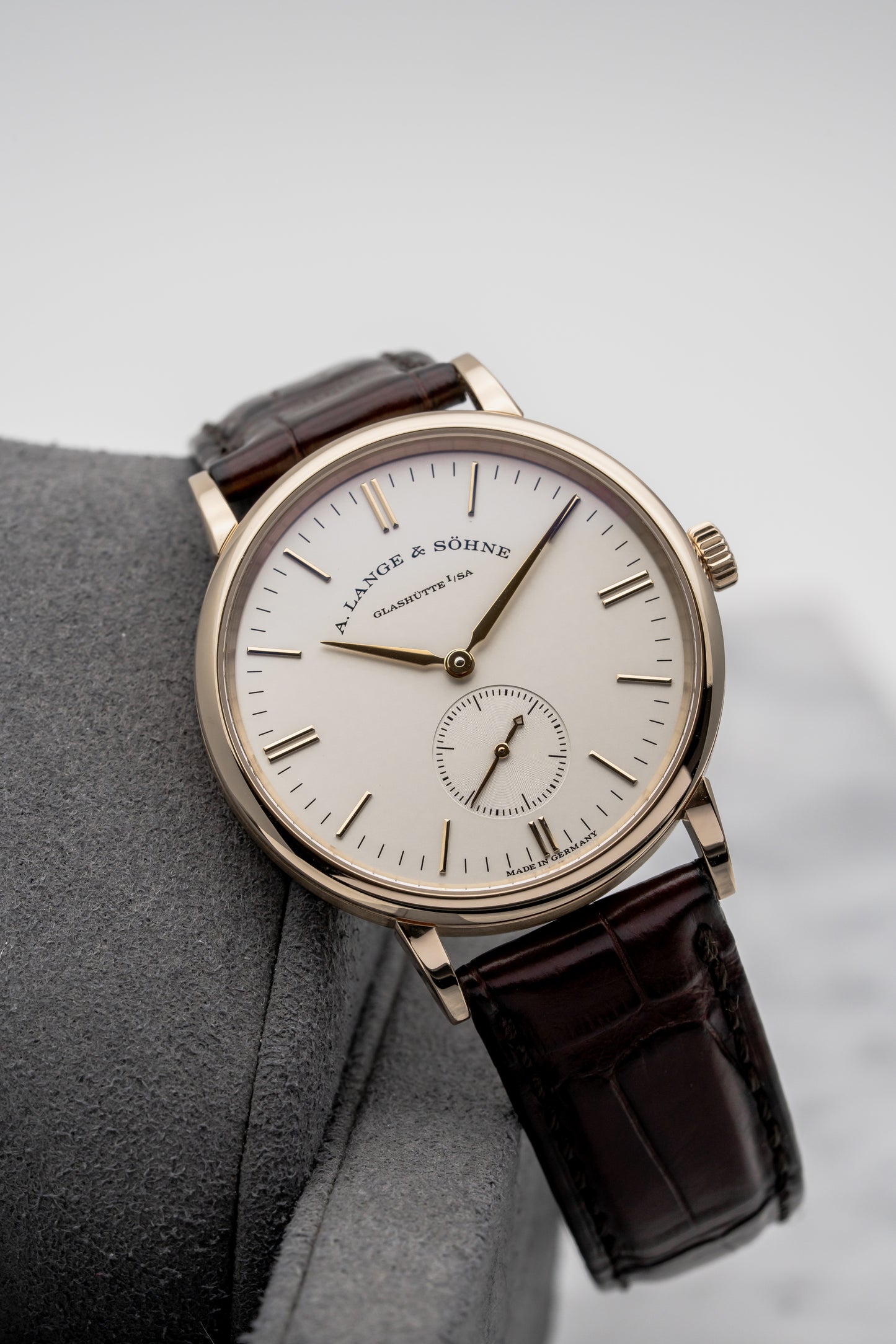A. Lange & Söhne Saxonia 219.032, Silver Dial