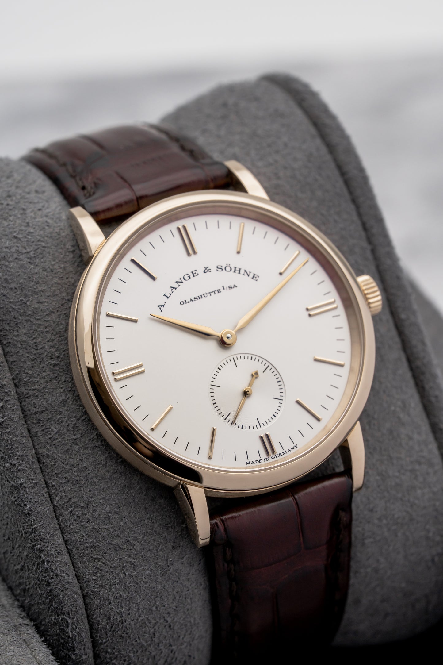 A. Lange & Söhne Saxonia 219.032, Silver Dial