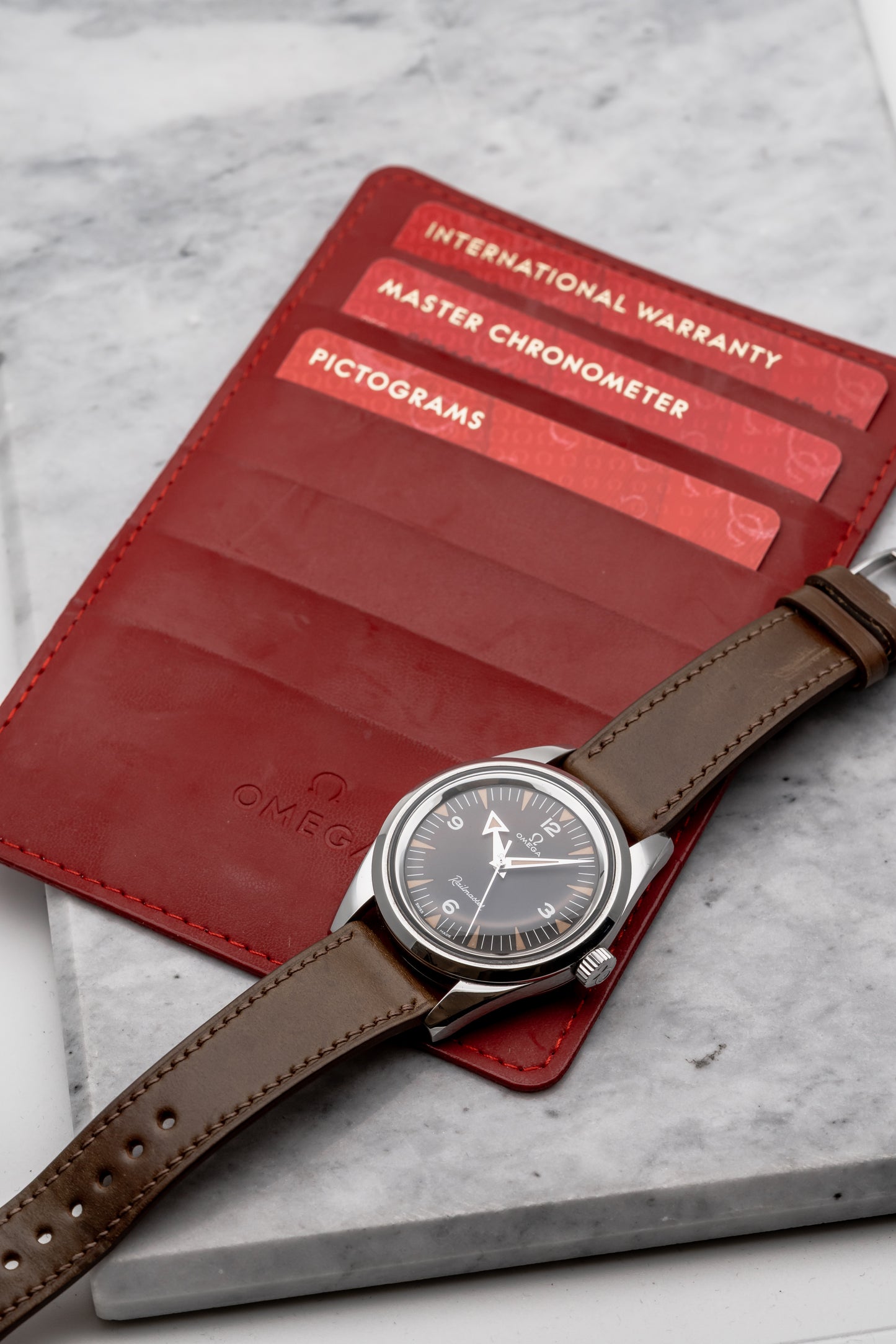 Omega Railmaster Trilogy 220.10.38.20.01.002, Black Dial