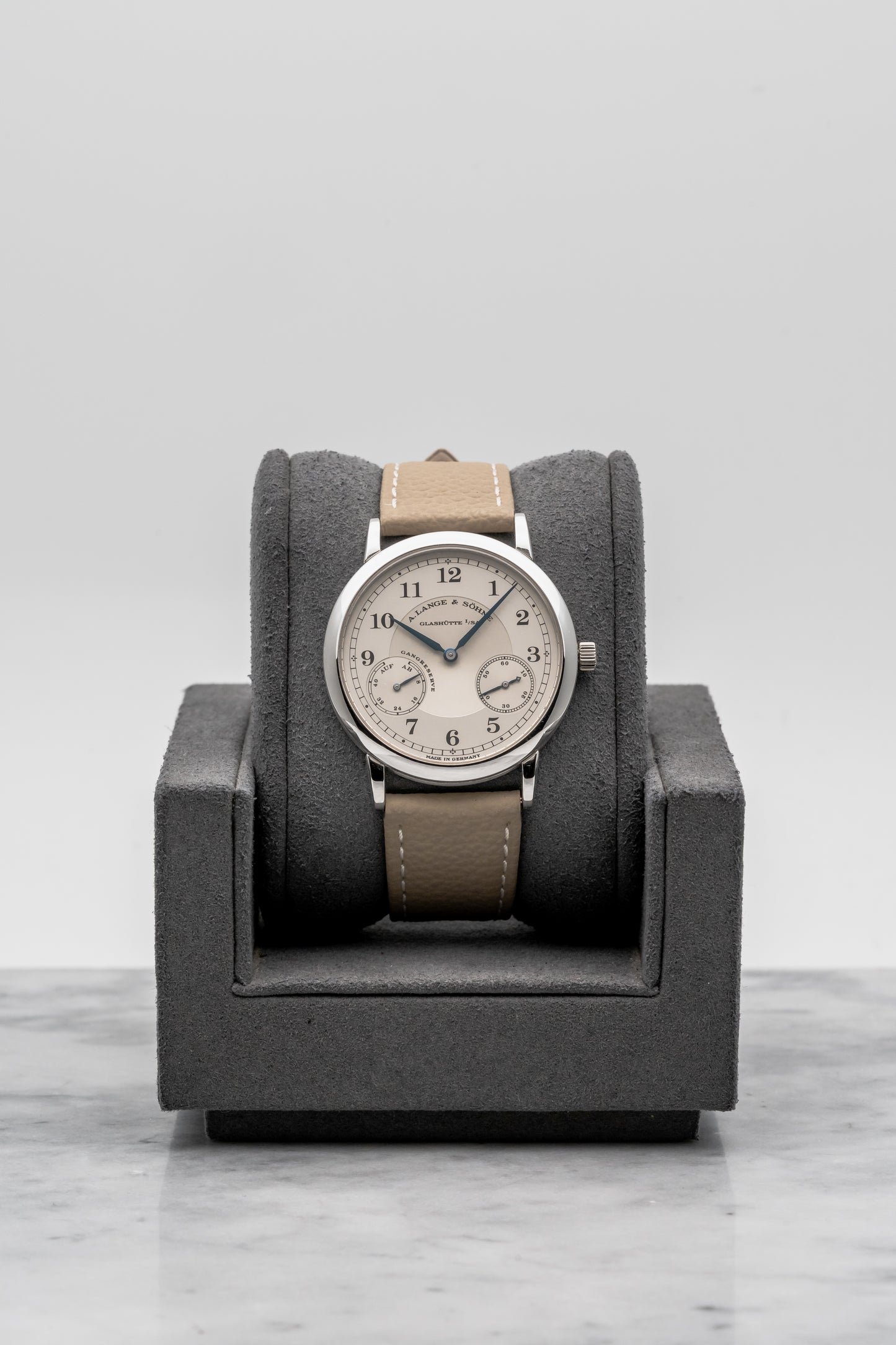 A. Lange & Söhne 1815 Up/Down 221.025, Silver Dial, Platinum