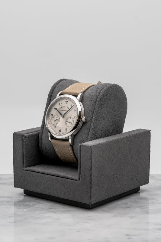 A. Lange & Söhne 1815 Up/Down 221.025, Silver Dial, Platinum