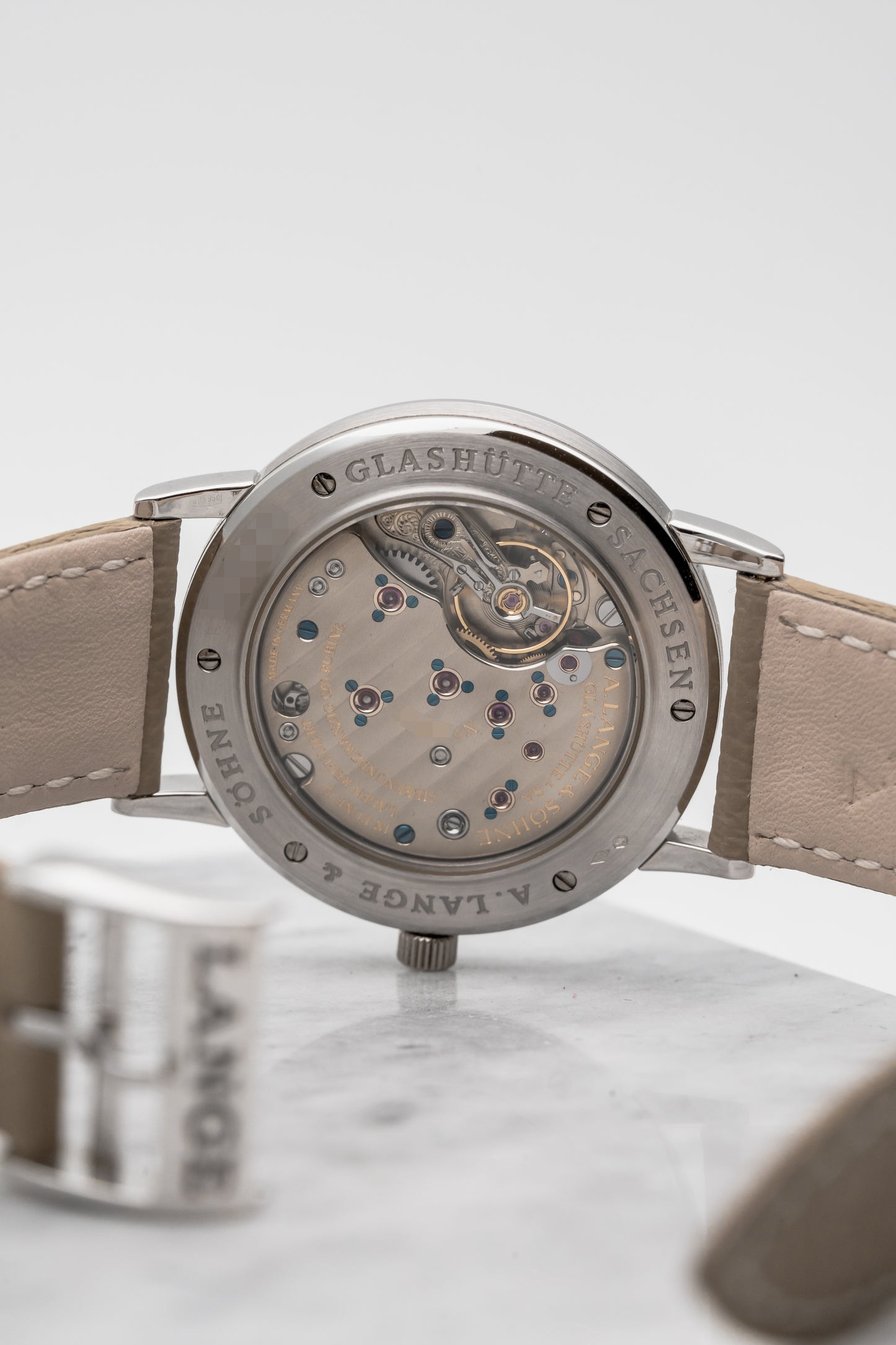 A. Lange & Söhne 1815 Up/Down 221.025, Silver Dial, Platinum
