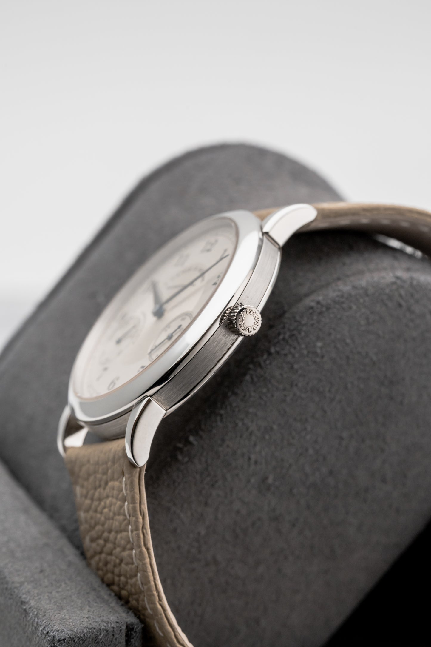 A. Lange & Söhne 1815 Up/Down 221.025, Silver Dial, Platinum