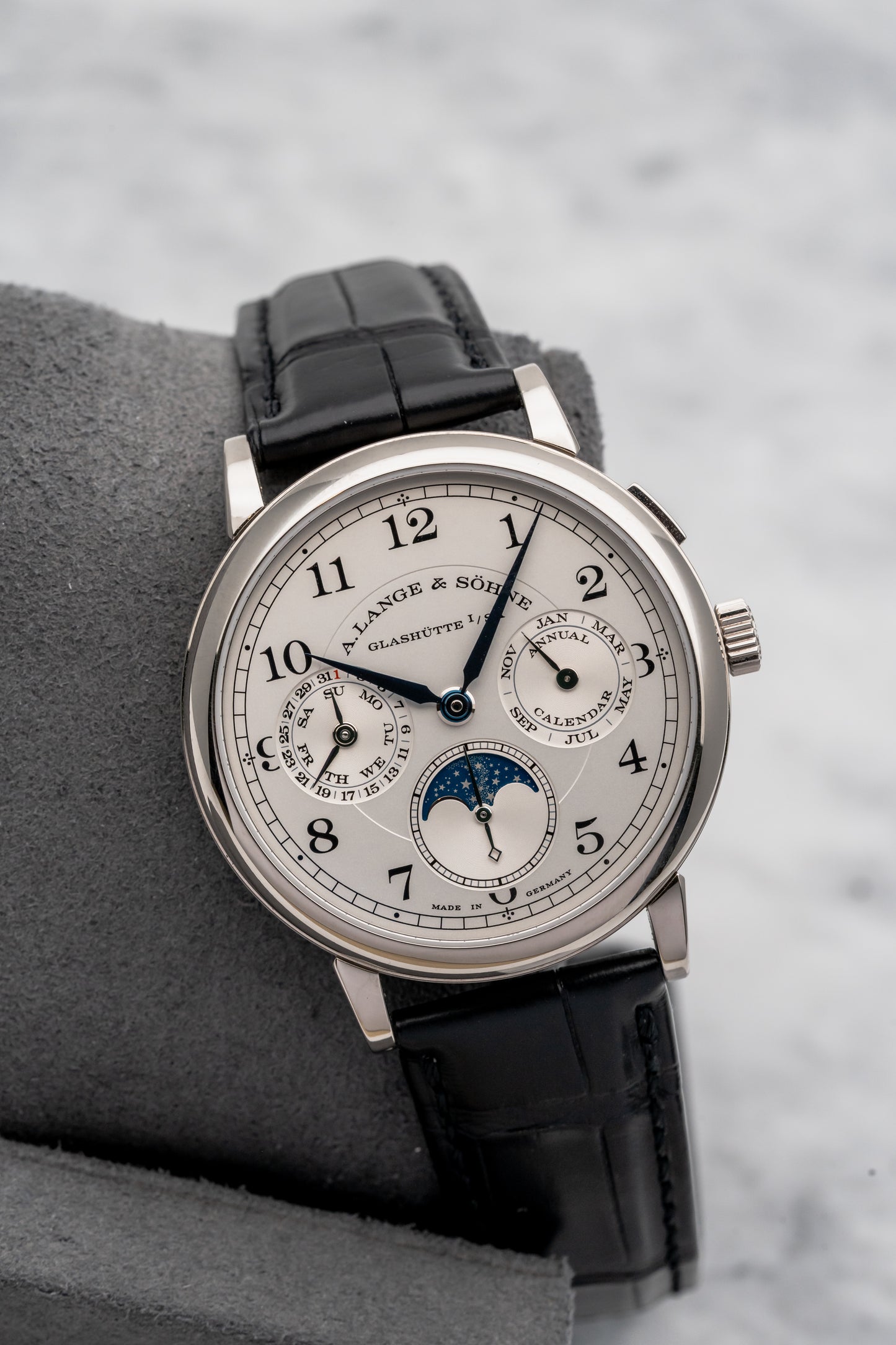 A. Lange & Söhne 1815 Annual Calendar 238.026E Silver Dial