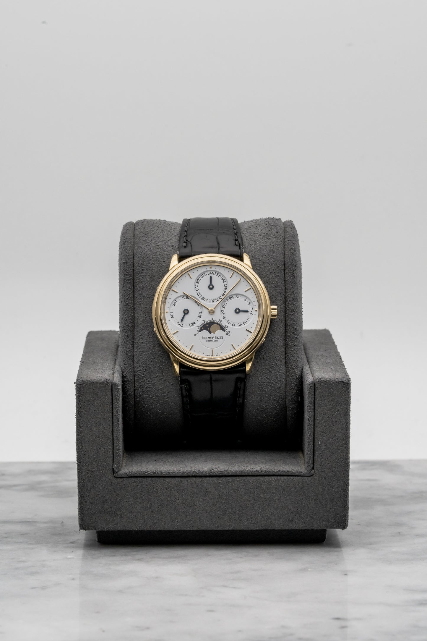 Audemars Piguet Perpetual Calendar 25548BA, White Dial