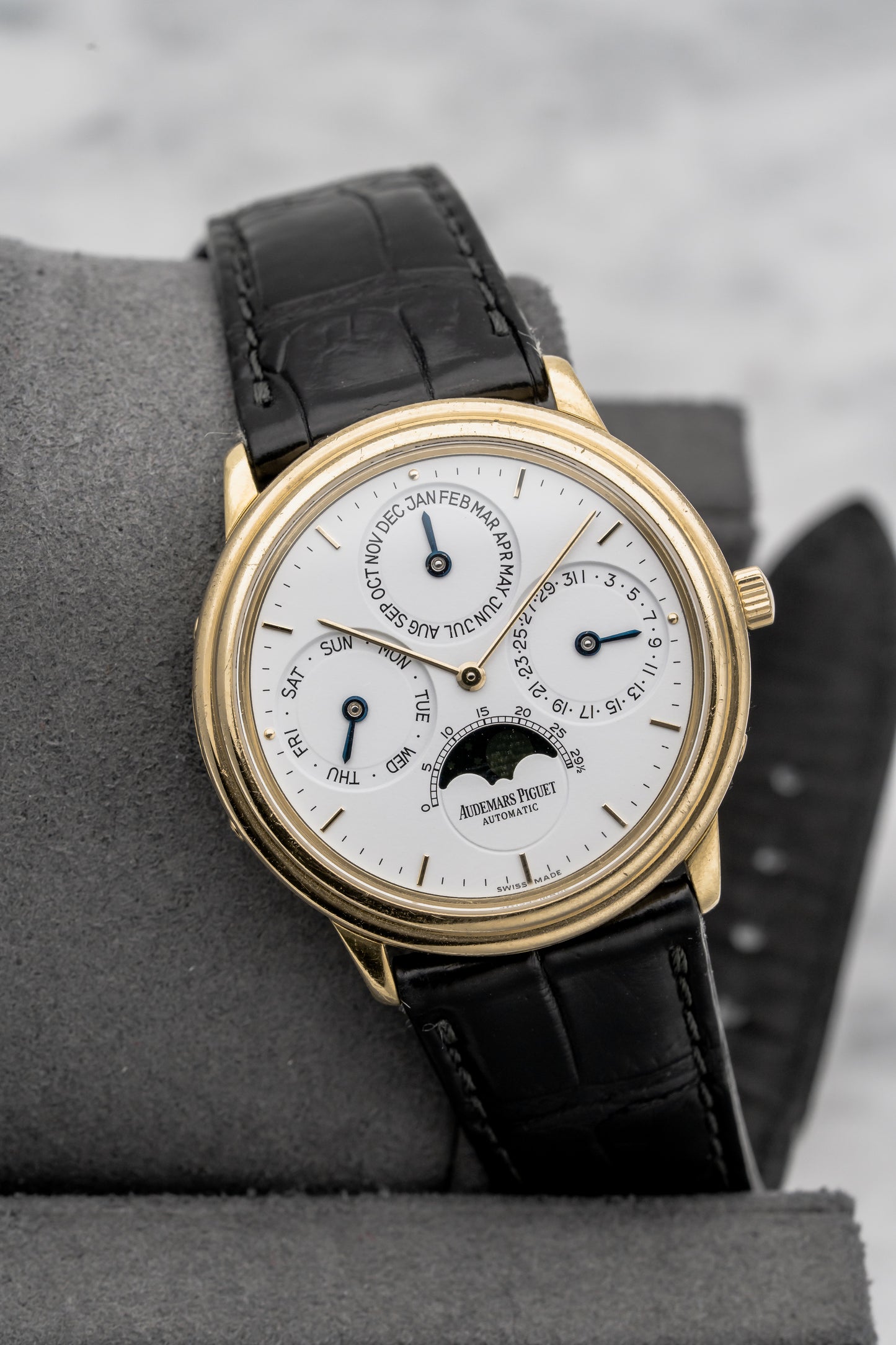 Audemars Piguet Perpetual Calendar 25548BA, White Dial