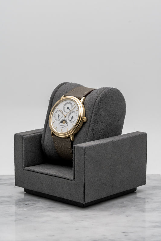 Audemars Piguet Quantième Perpétuel 25657BA, Silver Dial