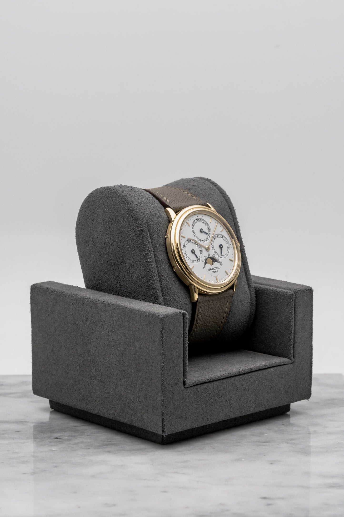 Audemars Piguet Quantième Perpétuel 25657BA, Silver Dial