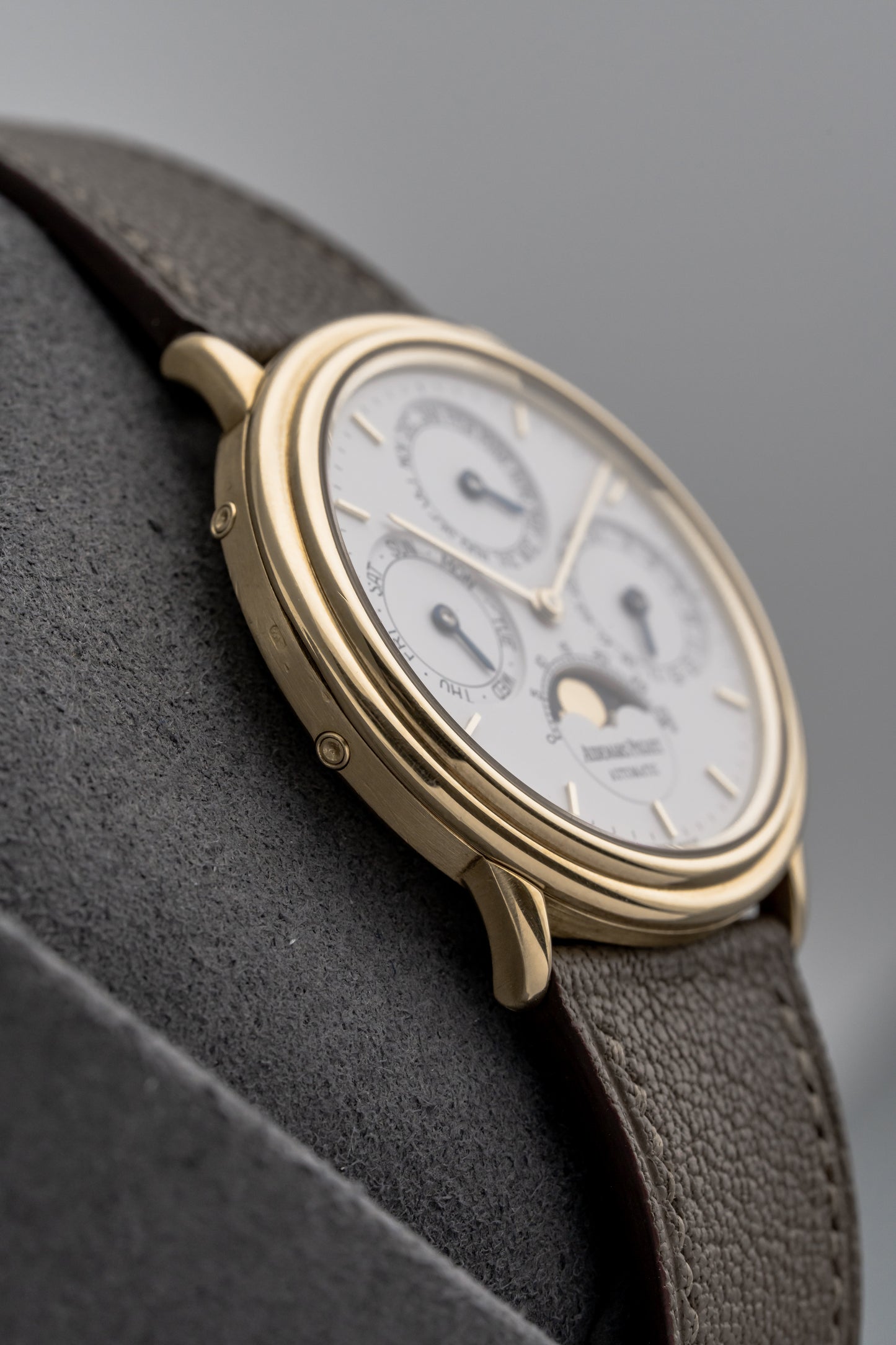 Audemars Piguet Quantième Perpétuel 25657BA, Silver Dial