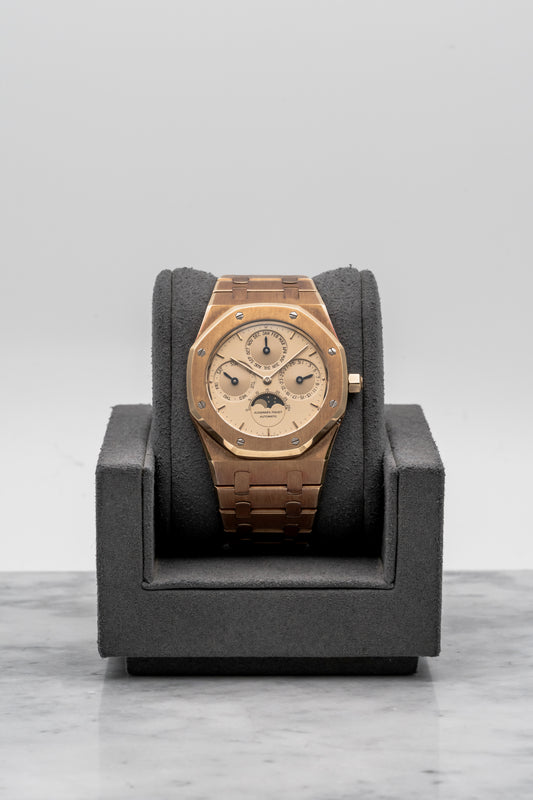 Audemars Piguet Royal Oak Perpetual Calendar 25686BA Champagne Dial