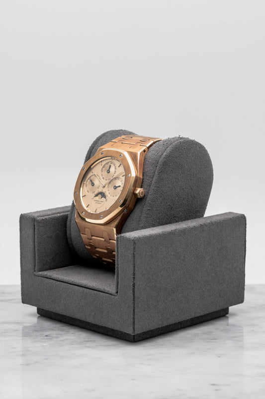 Audemars Piguet Royal Oak Perpetual Calendar 25686BA Champagne Dial