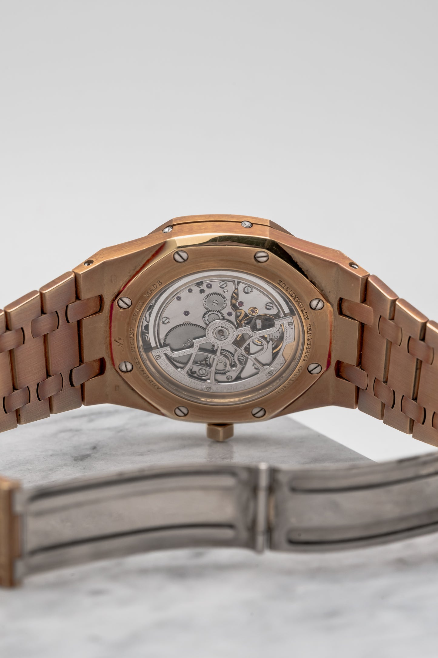 Audemars Piguet Royal Oak Perpetual Calendar 25686BA Champagne Dial